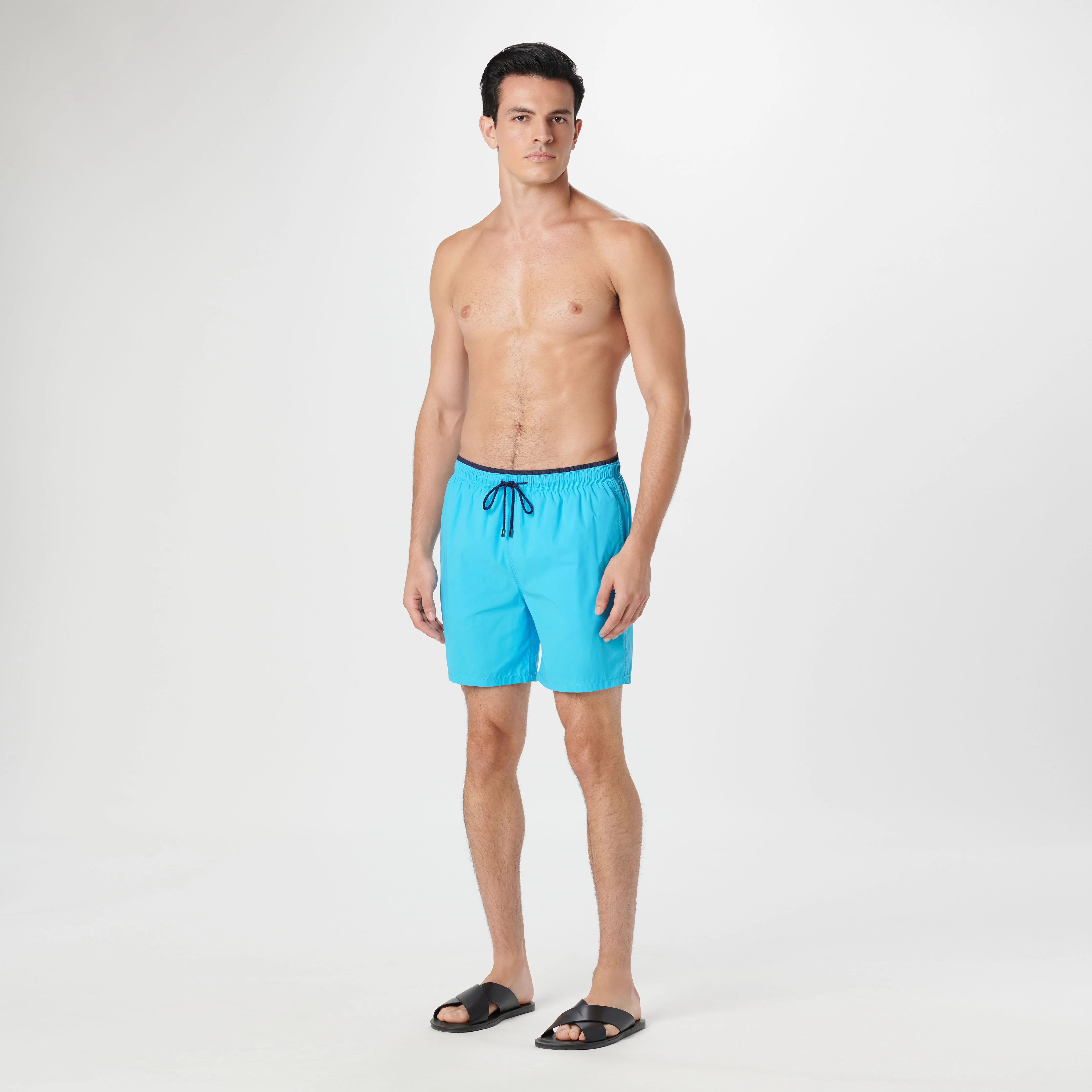 Quinn Solid Swim Trunks sold by Bugatchi product image thumbnail 5
