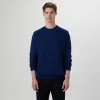Cable Knit Crew Neck Sweater sold by Bugatchi