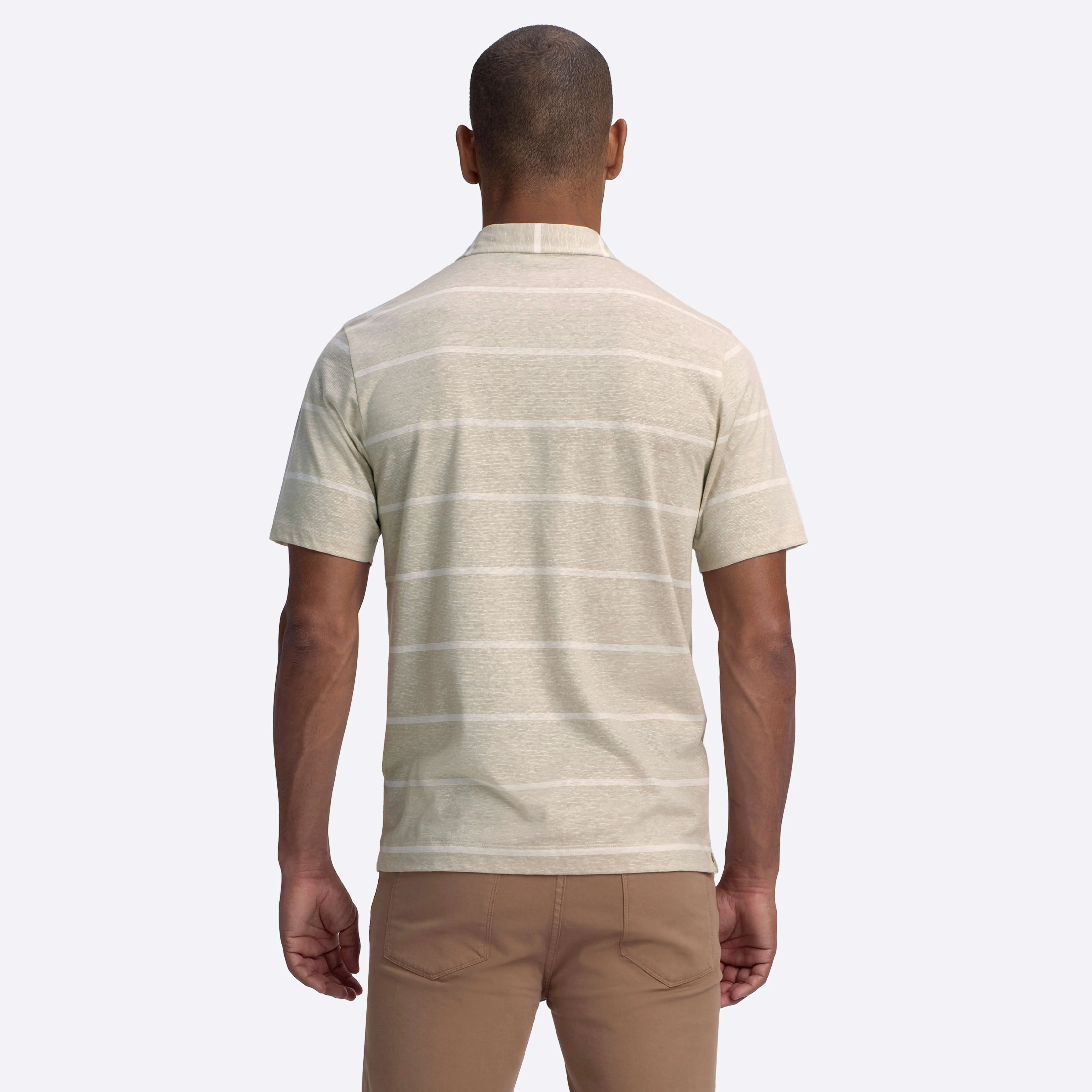 Striped Polo sold by Bugatchi product image thumbnail 4