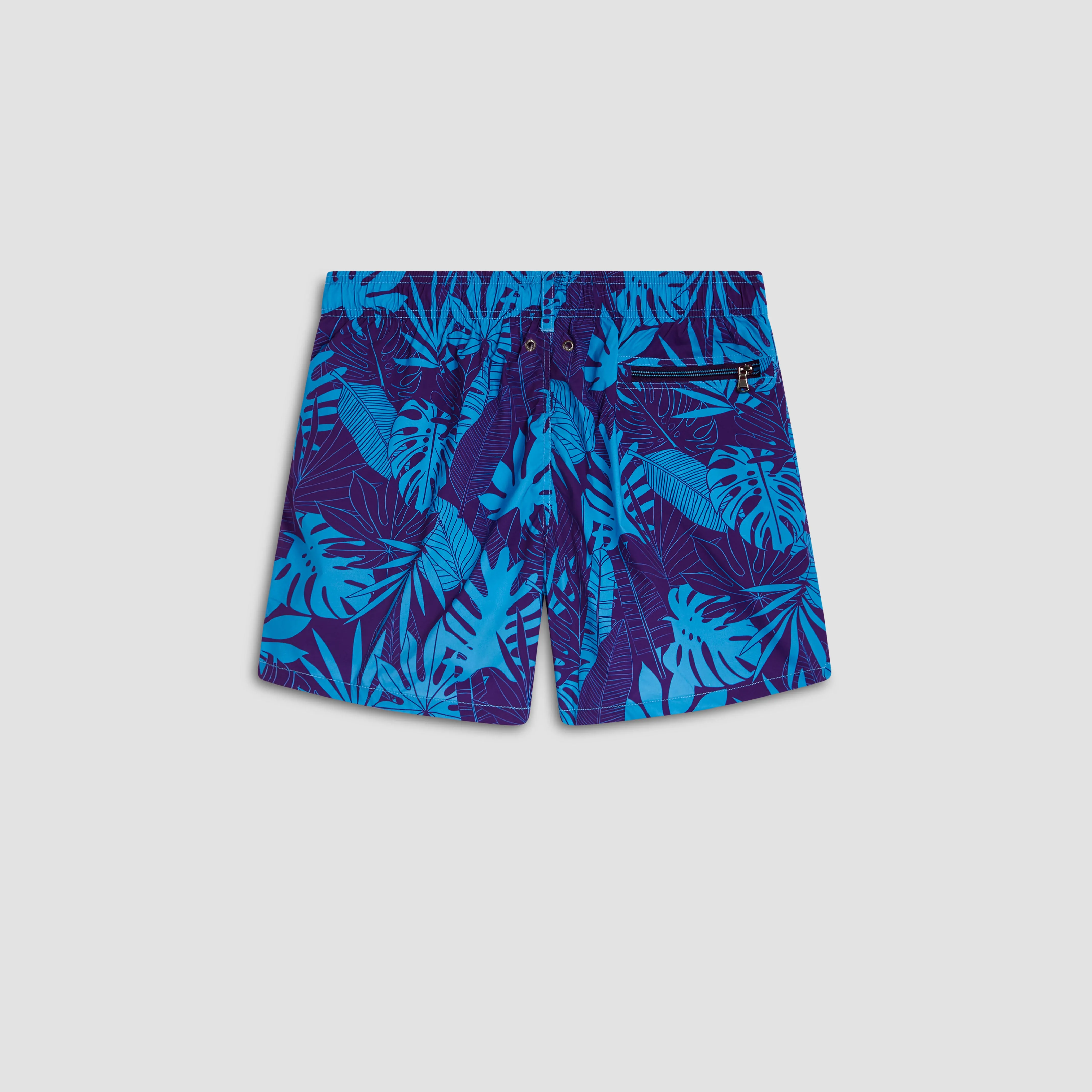 Max Tropical Leaves Swim Trunks sold by Bugatchi product image thumbnail 2