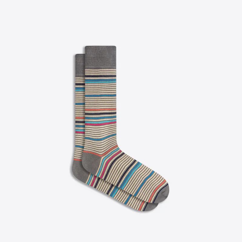 Striped Mid-Calf Socks sold by Bugatchi