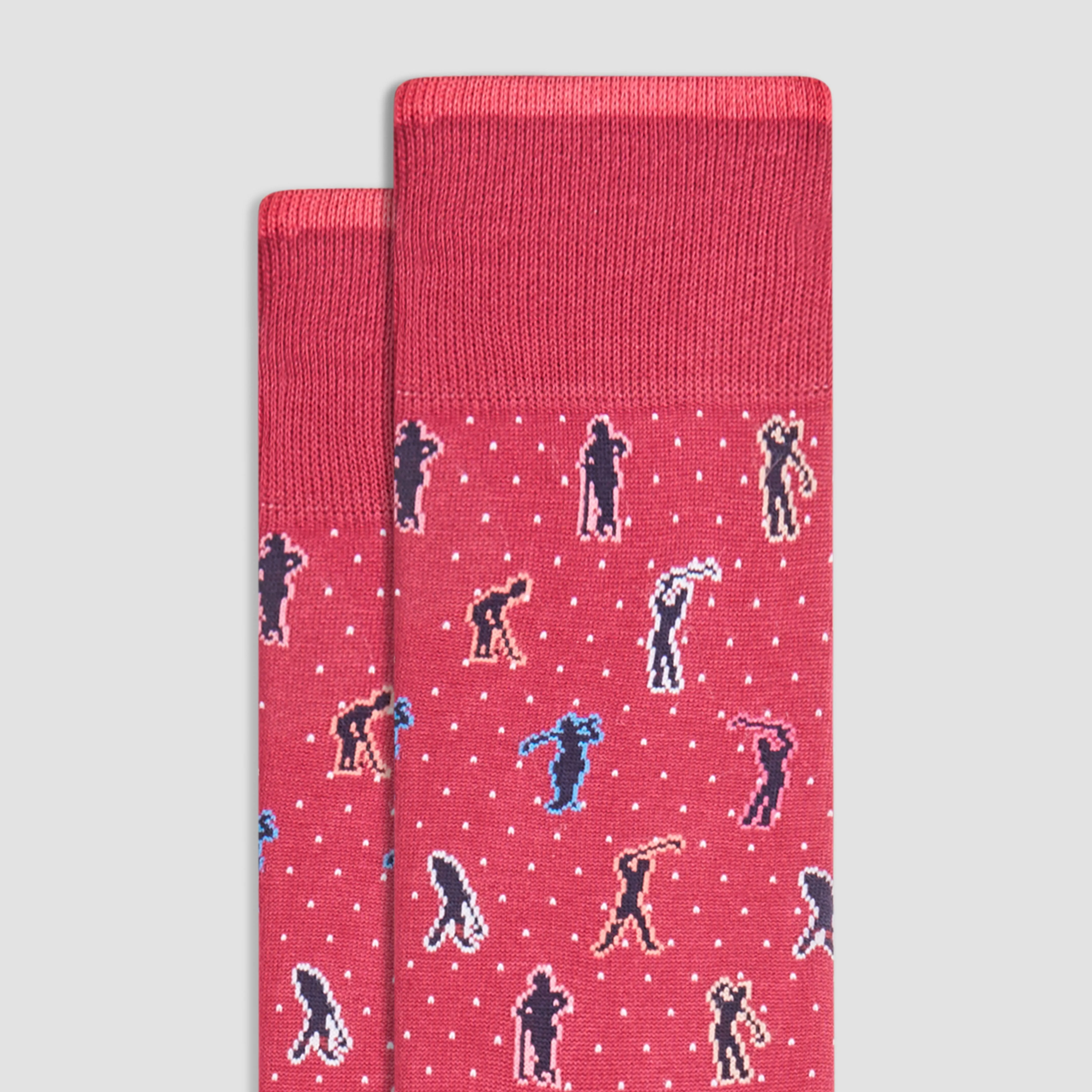 Golfer Mid-Calf Socks sold by Bugatchi product image thumbnail 2