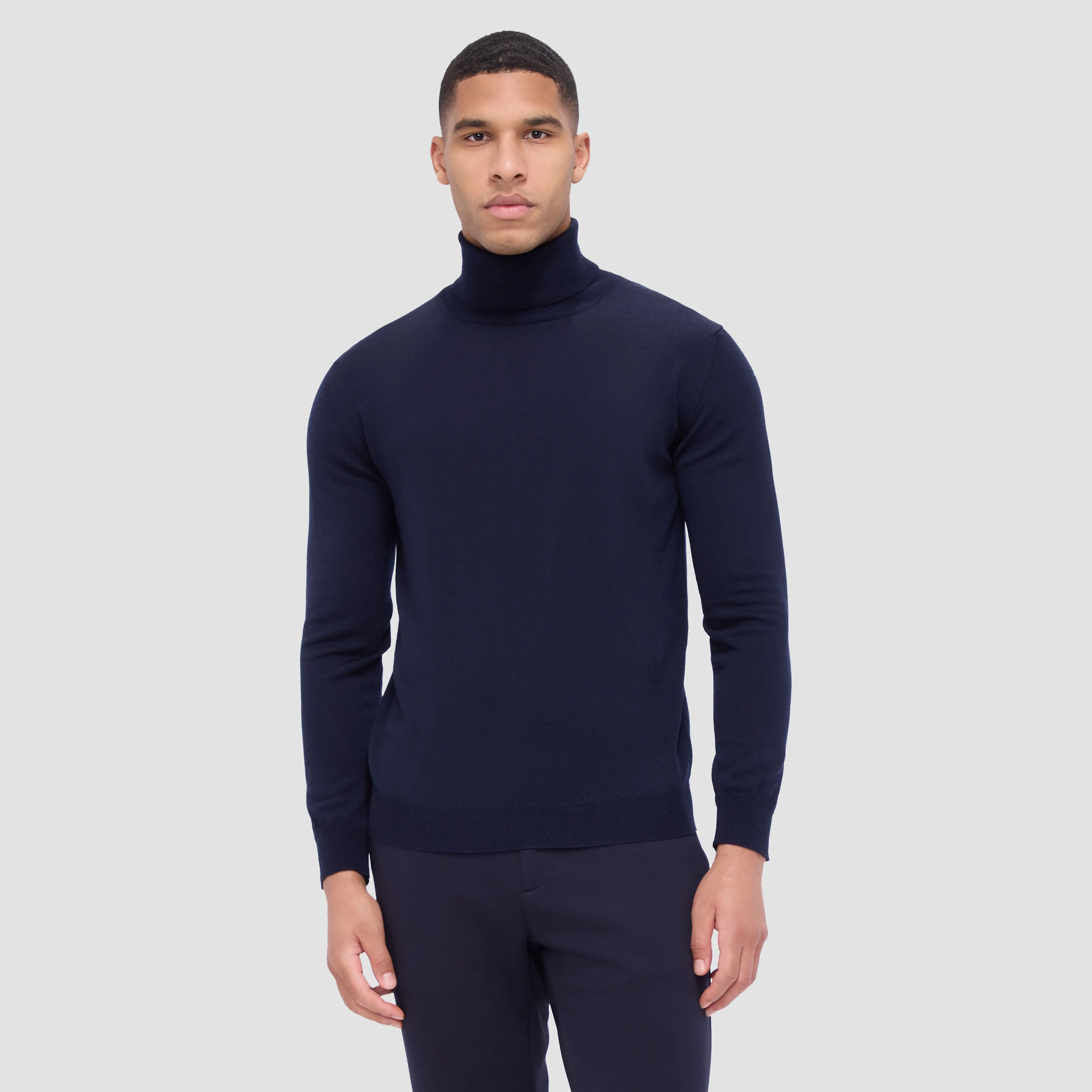 Sawyer Turtleneck Super Merino Sweater sold by Bugatchi product image thumbnail 2
