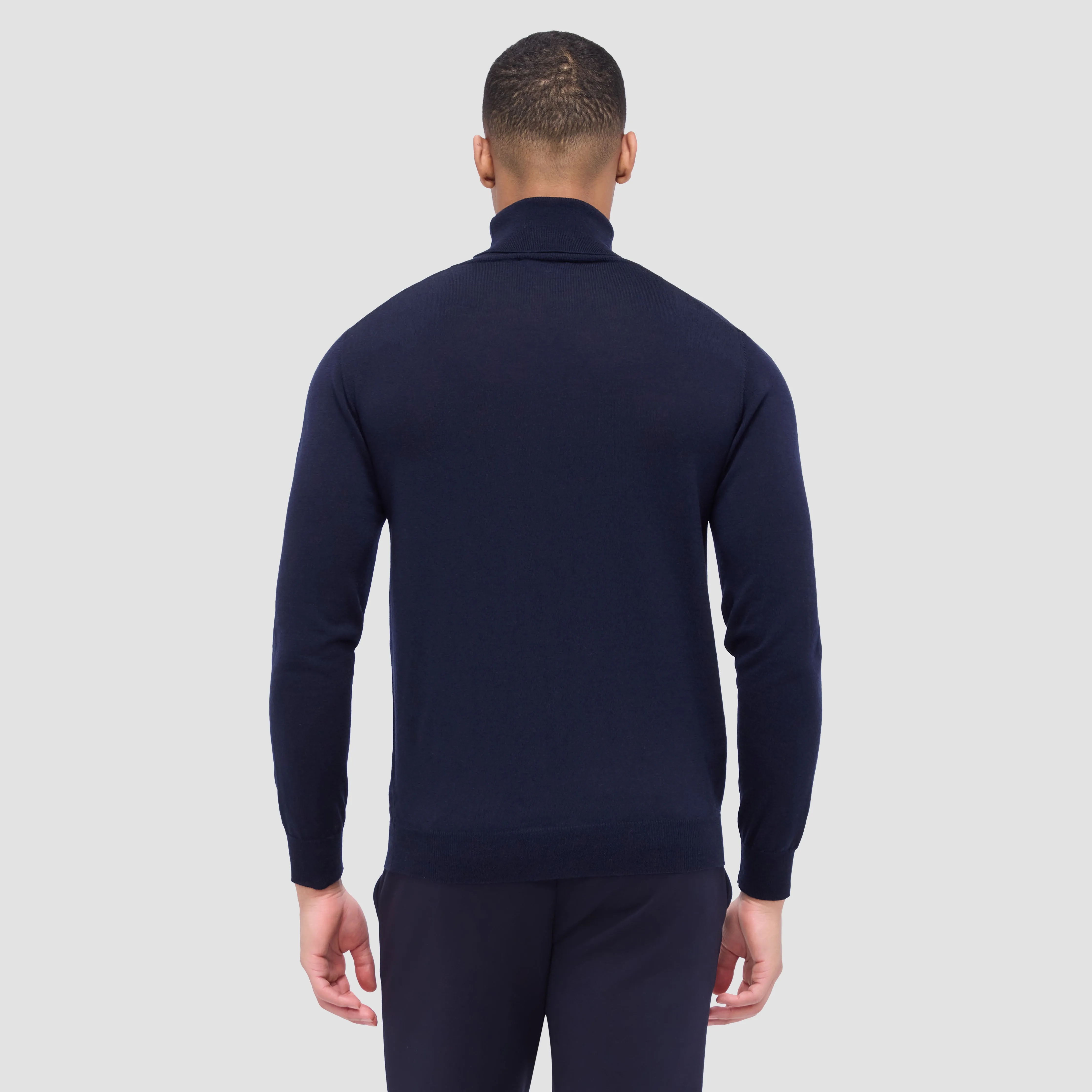 Sawyer Turtleneck Super Merino Sweater sold by Bugatchi product image thumbnail 4