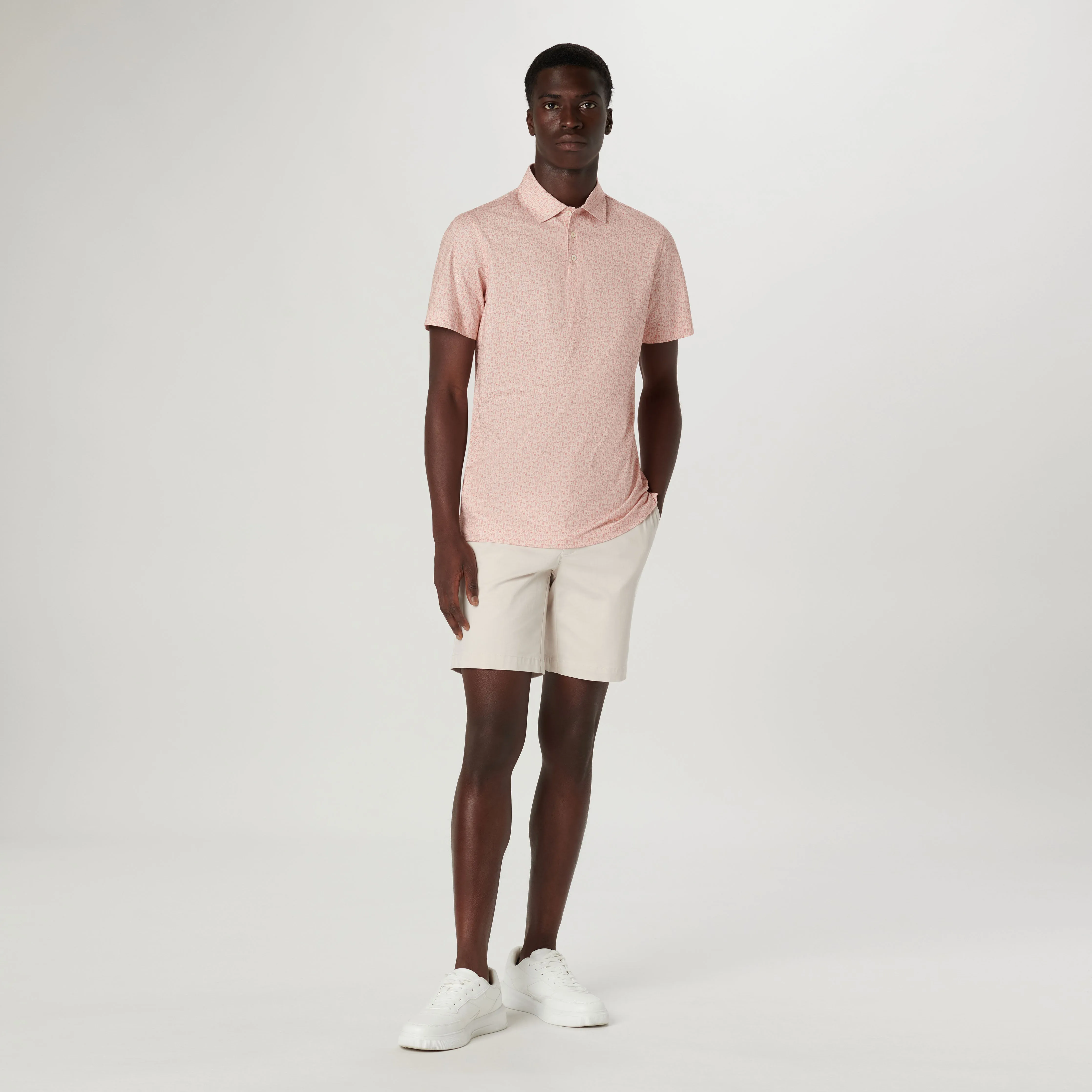 Victor Cocktail OoohCotton Polo sold by Bugatchi product image thumbnail 5