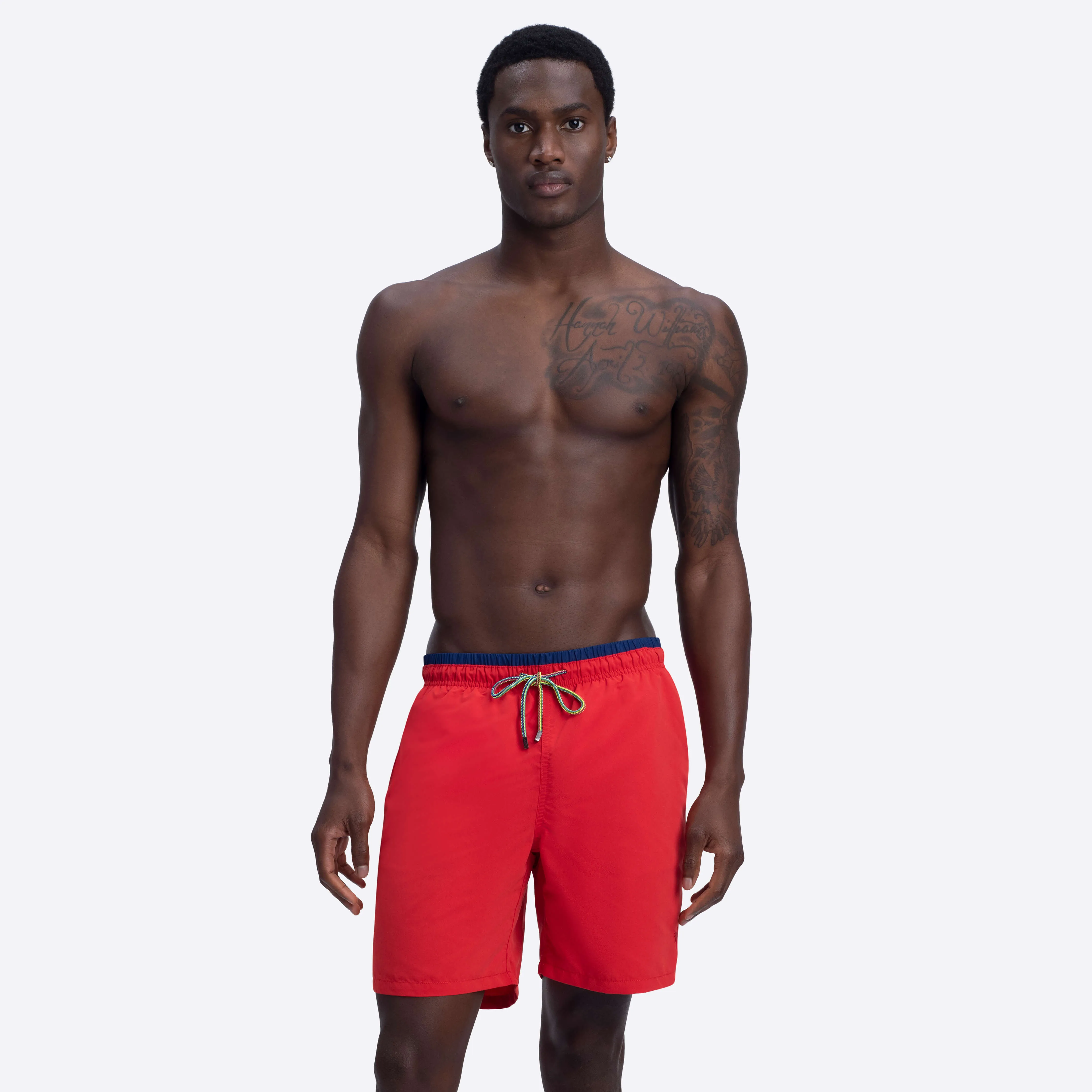 QUINN Solid Swim Trunks sold by Bugatchi product image thumbnail 2