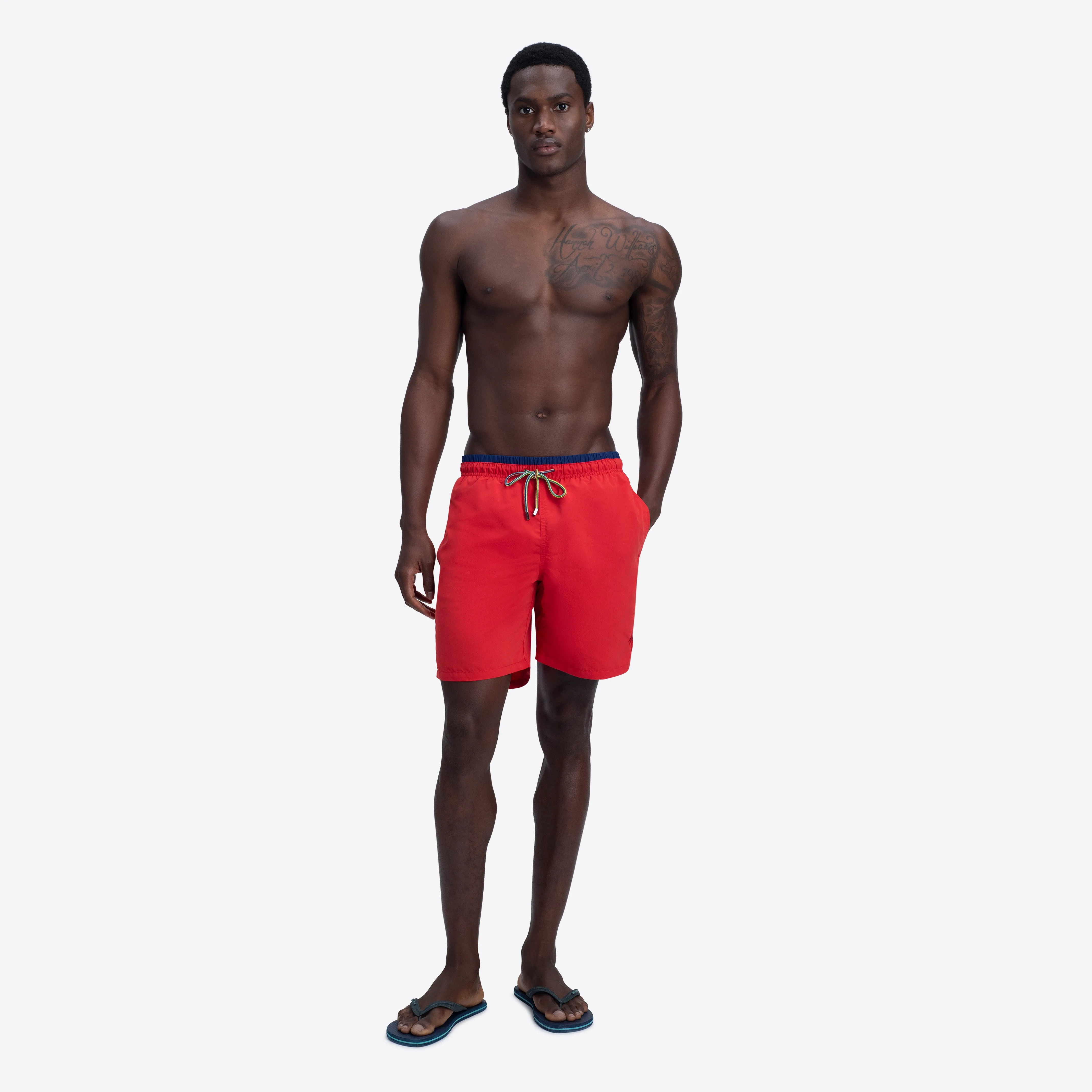 QUINN Solid Swim Trunks sold by Bugatchi product image thumbnail 5