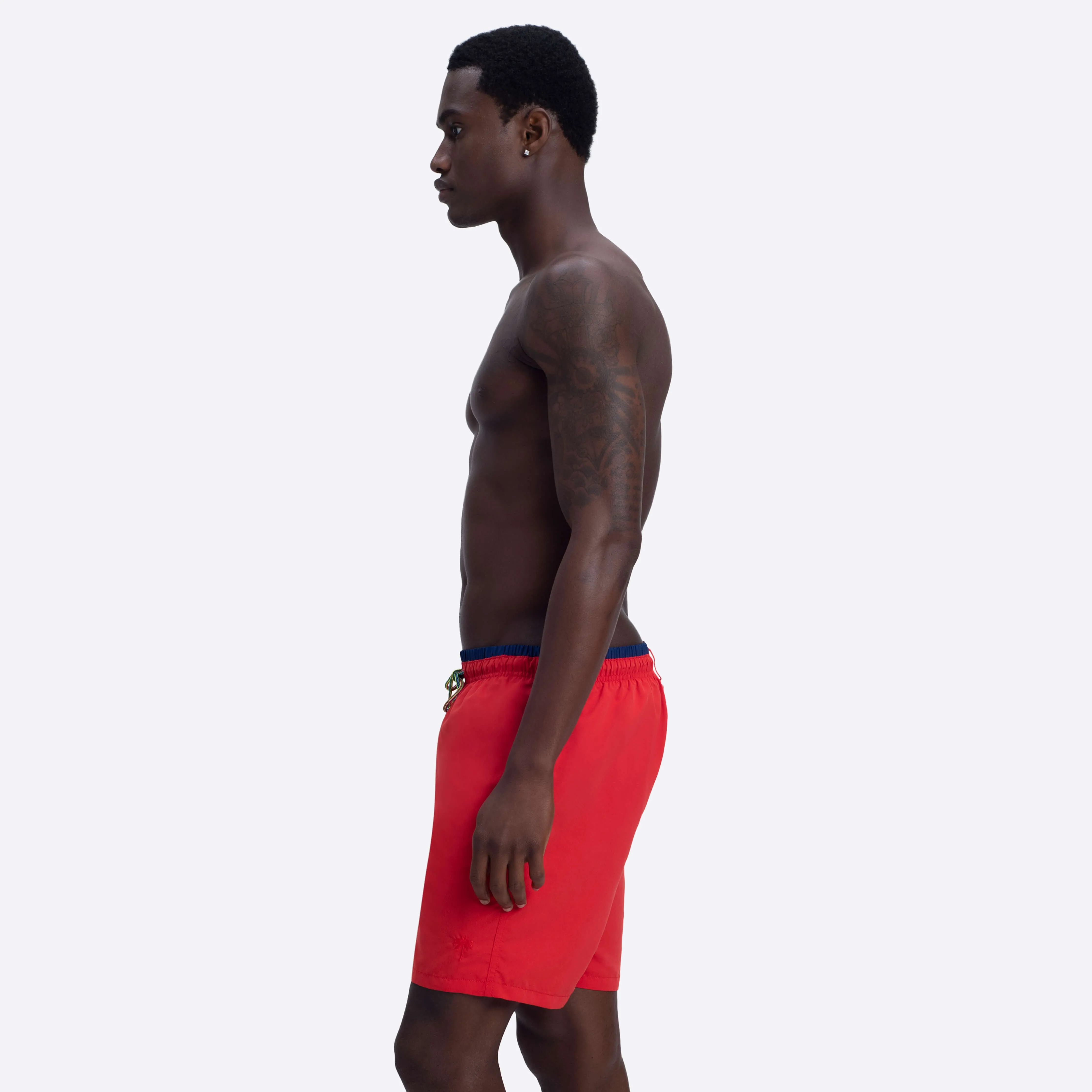 QUINN Solid Swim Trunks sold by Bugatchi product image thumbnail 3