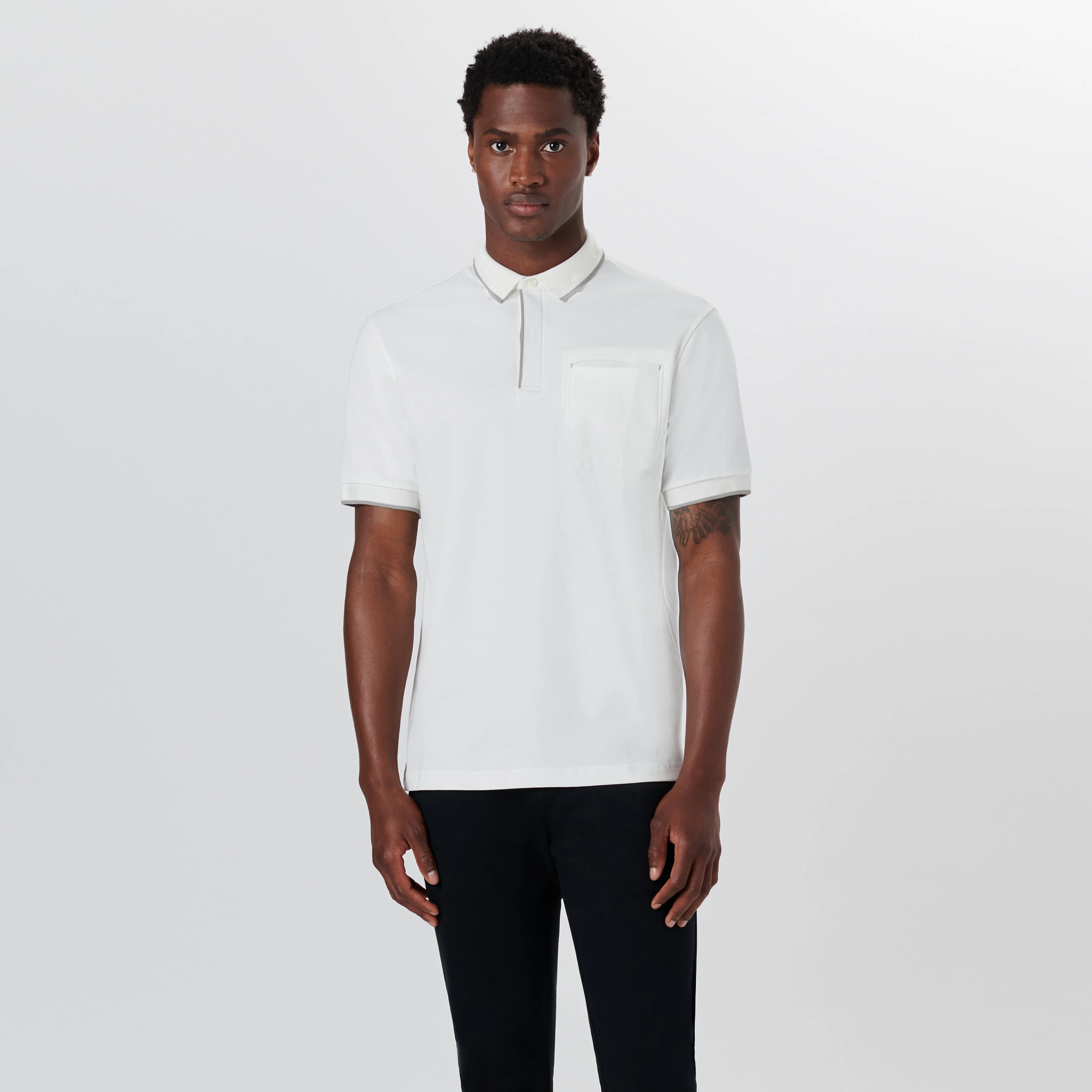 Short Sleeve Polo sold by Bugatchi product image thumbnail 2