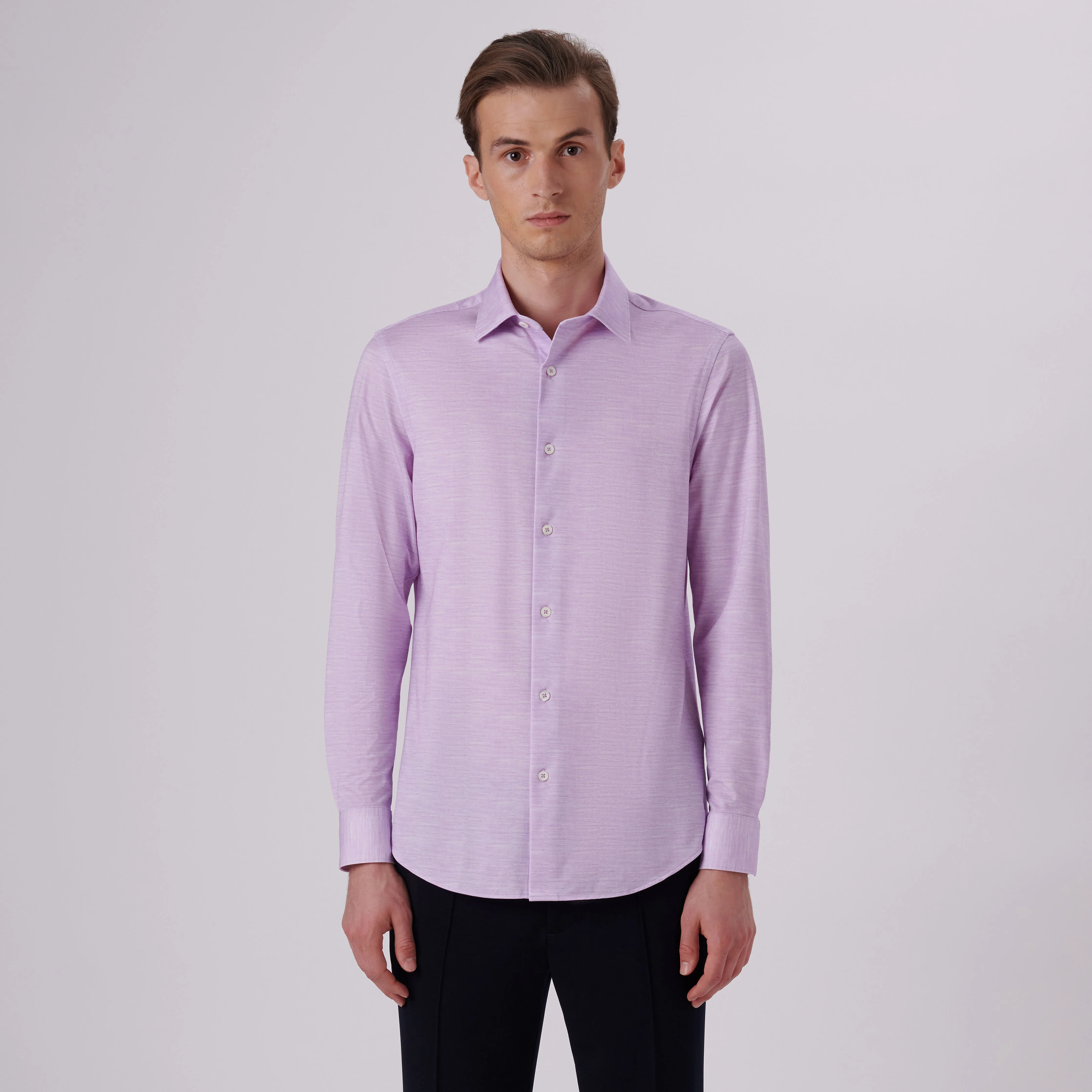 James Heather Print OoohCotton Shirt sold by Bugatchi product image thumbnail 2