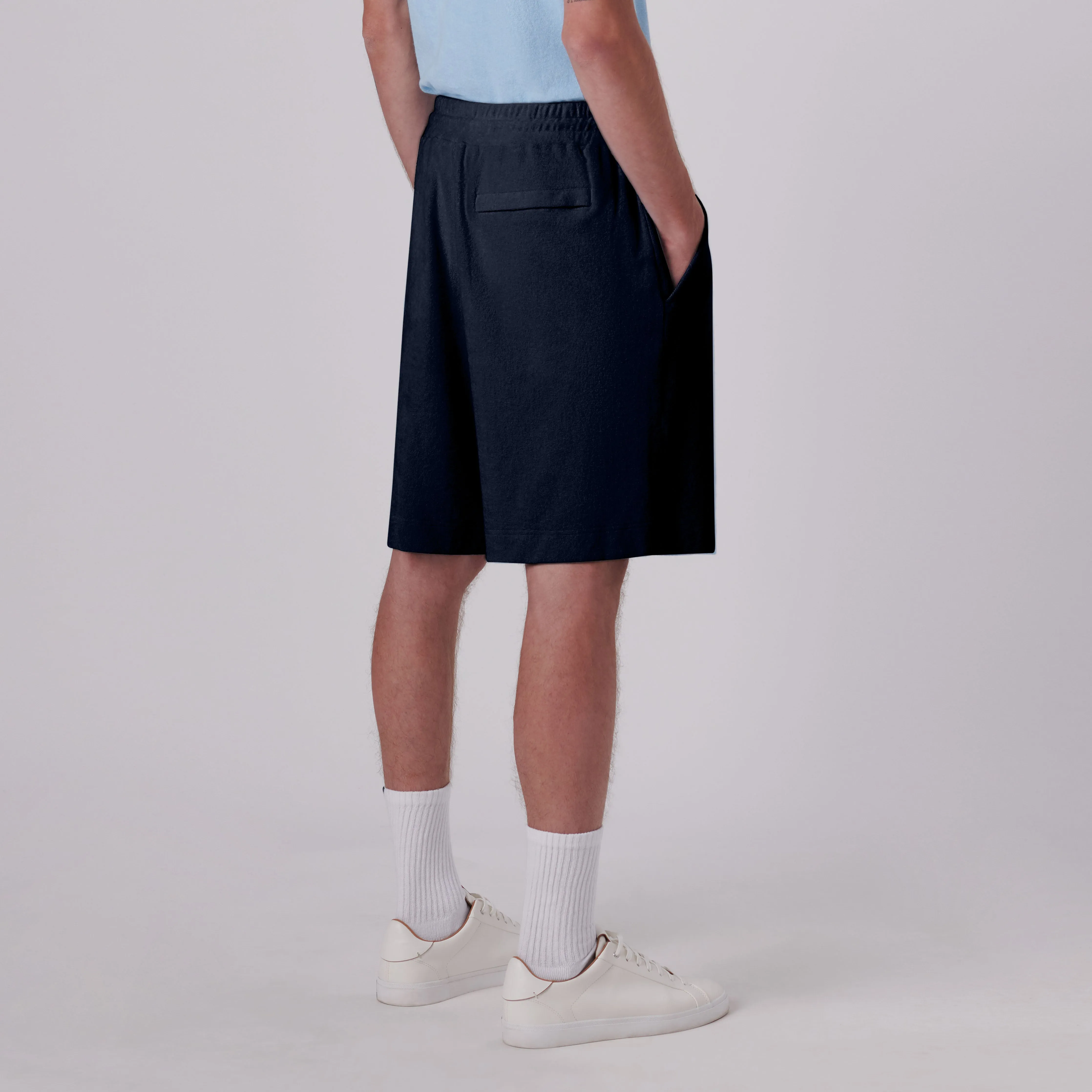 Towelling French Terry Shorts sold by Bugatchi product image thumbnail 4