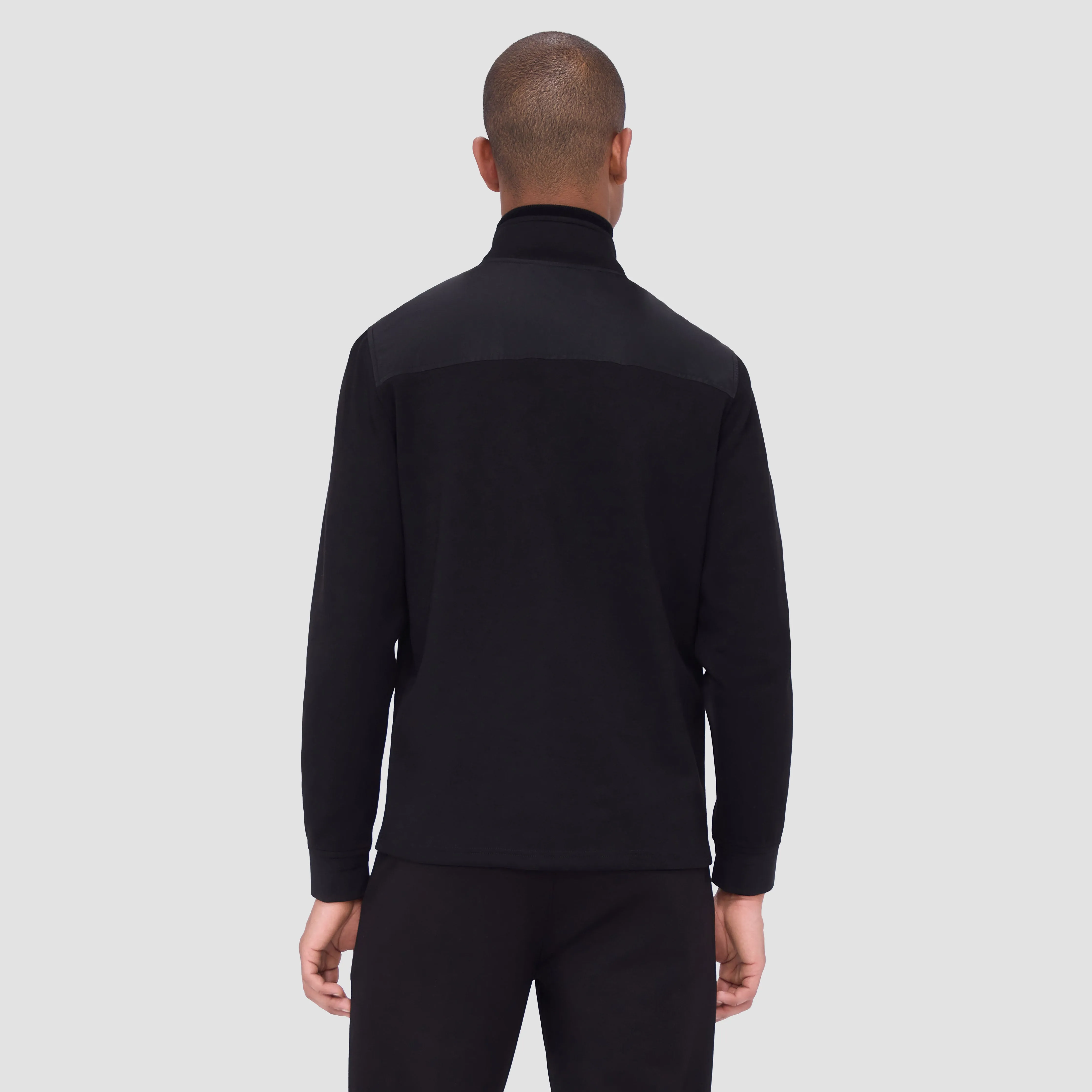 Soft Touch Performance Quarter-Zip Pullover sold by Bugatchi product image thumbnail 4