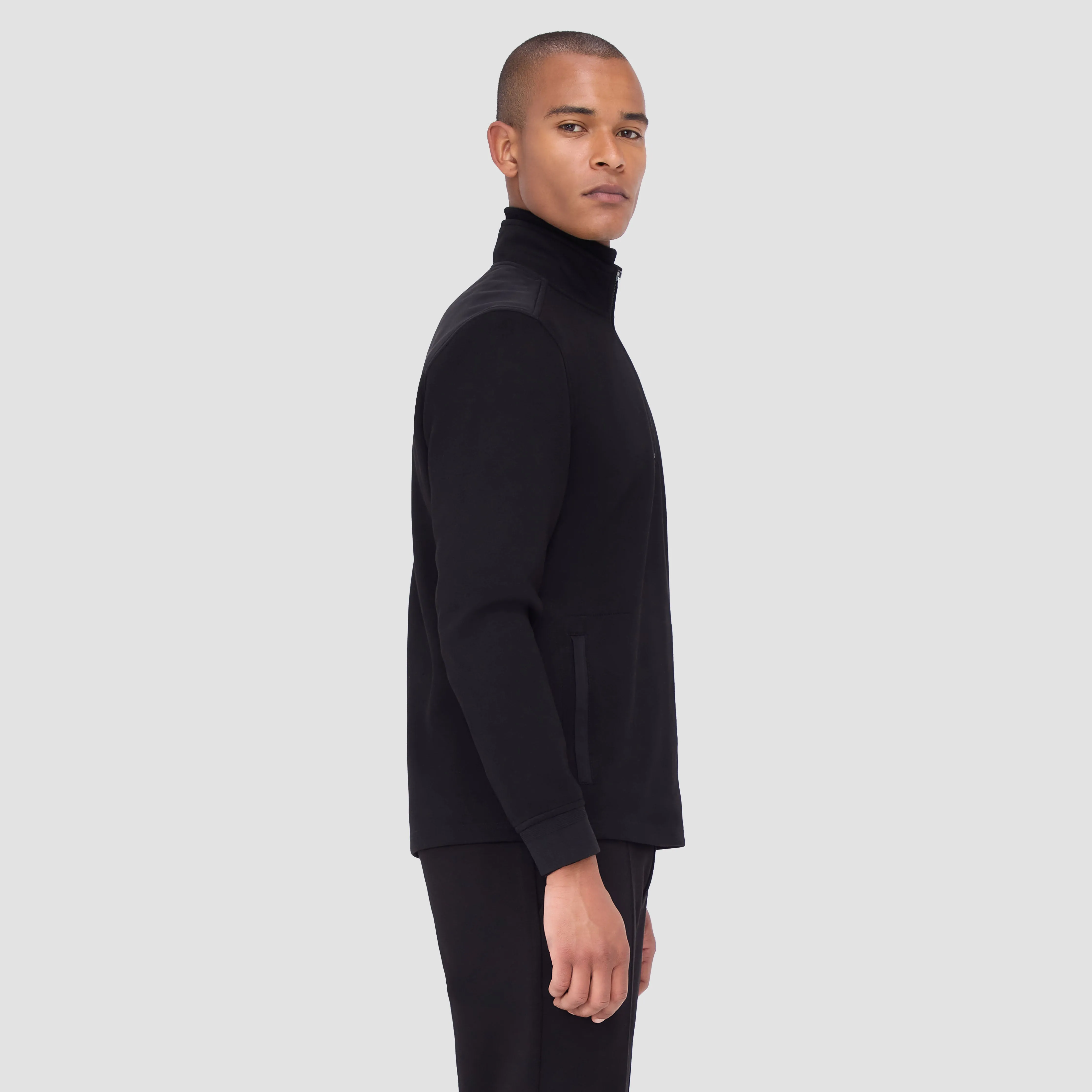 Soft Touch Performance Quarter-Zip Pullover sold by Bugatchi product image thumbnail 3