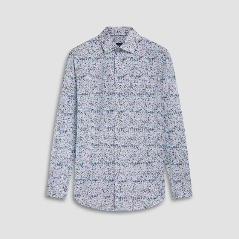 James Abstract Print OoohCotton Shirt sold by Bugatchi
