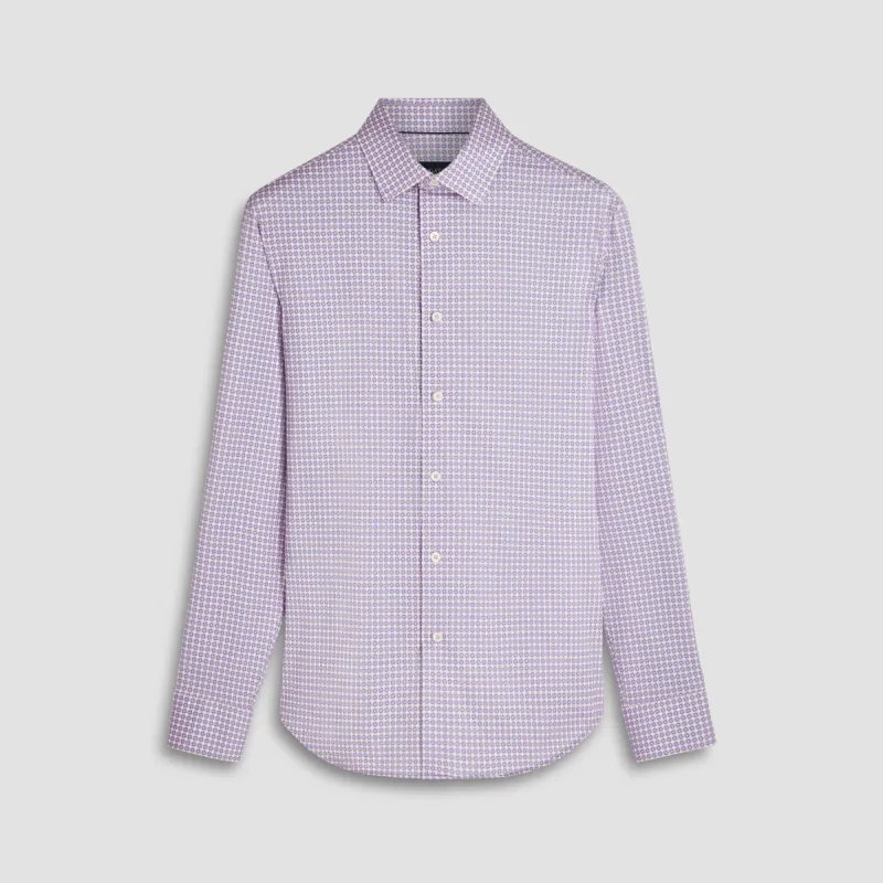 James Diamond Check OoohCotton Shirt sold by Bugatchi