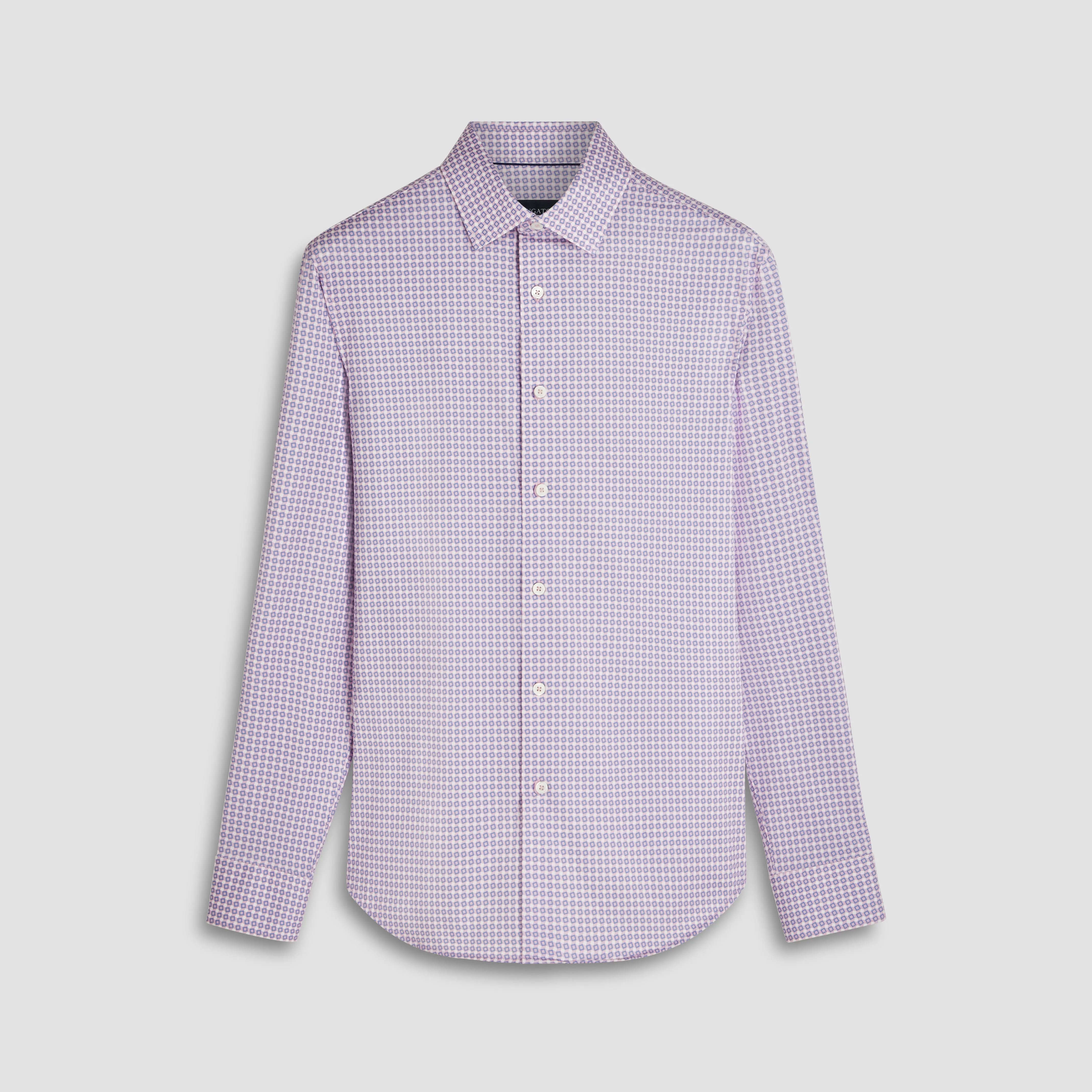 James Diamond Check OoohCotton Shirt sold by Bugatchi