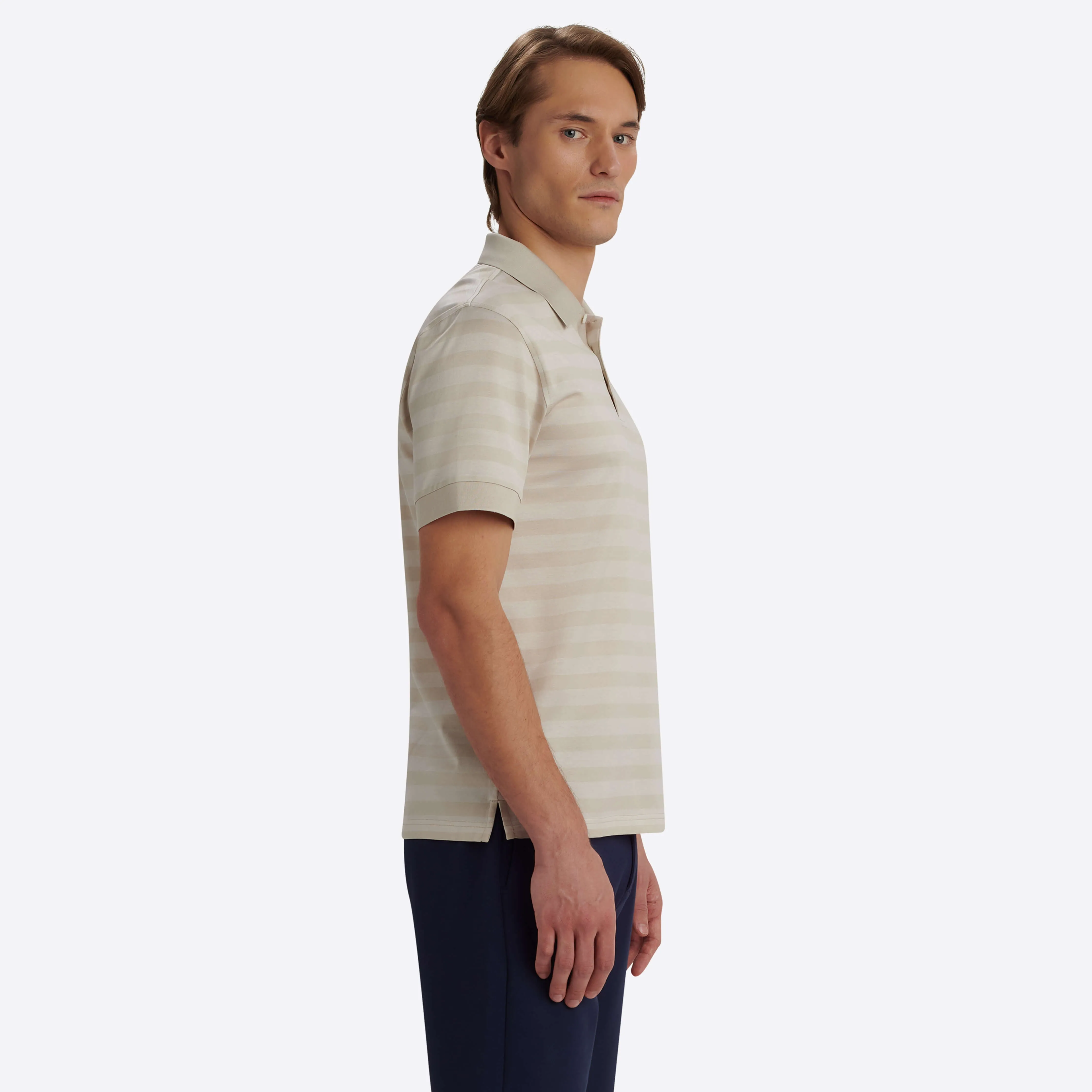 Striped Polo sold by Bugatchi product image thumbnail 3