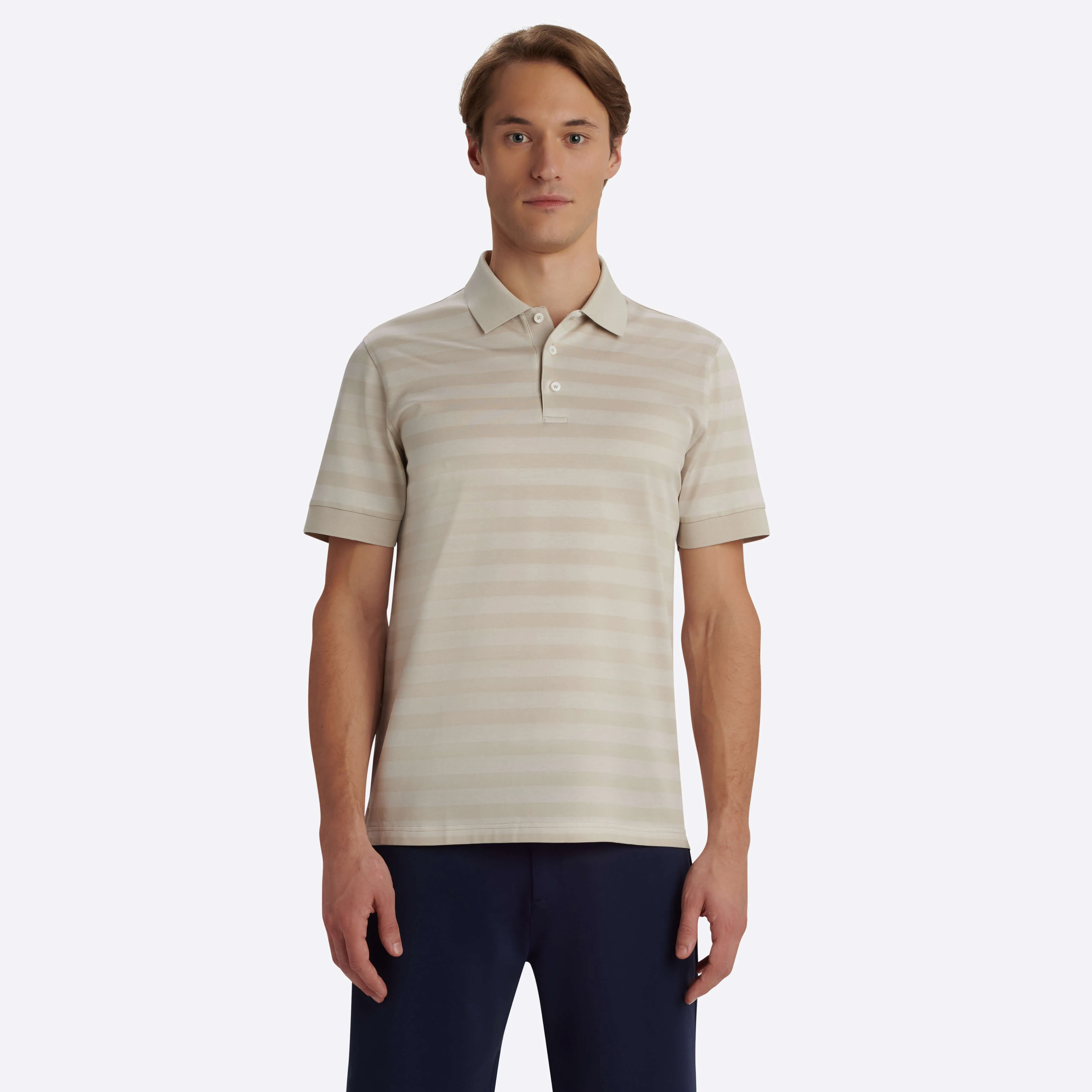 Striped Polo sold by Bugatchi product image thumbnail 2