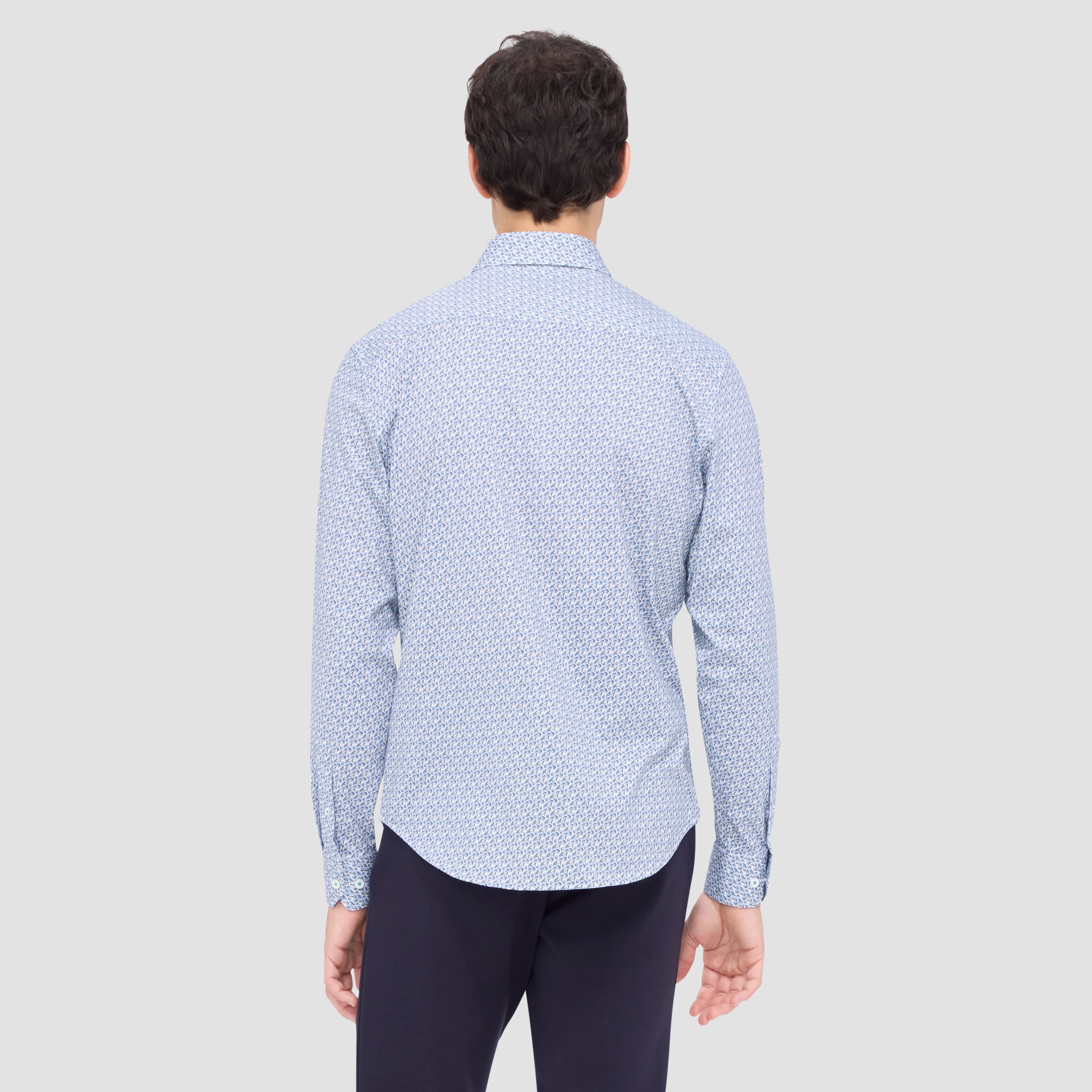 James Abstract OoohCotton Shirt sold by Bugatchi product image thumbnail 4