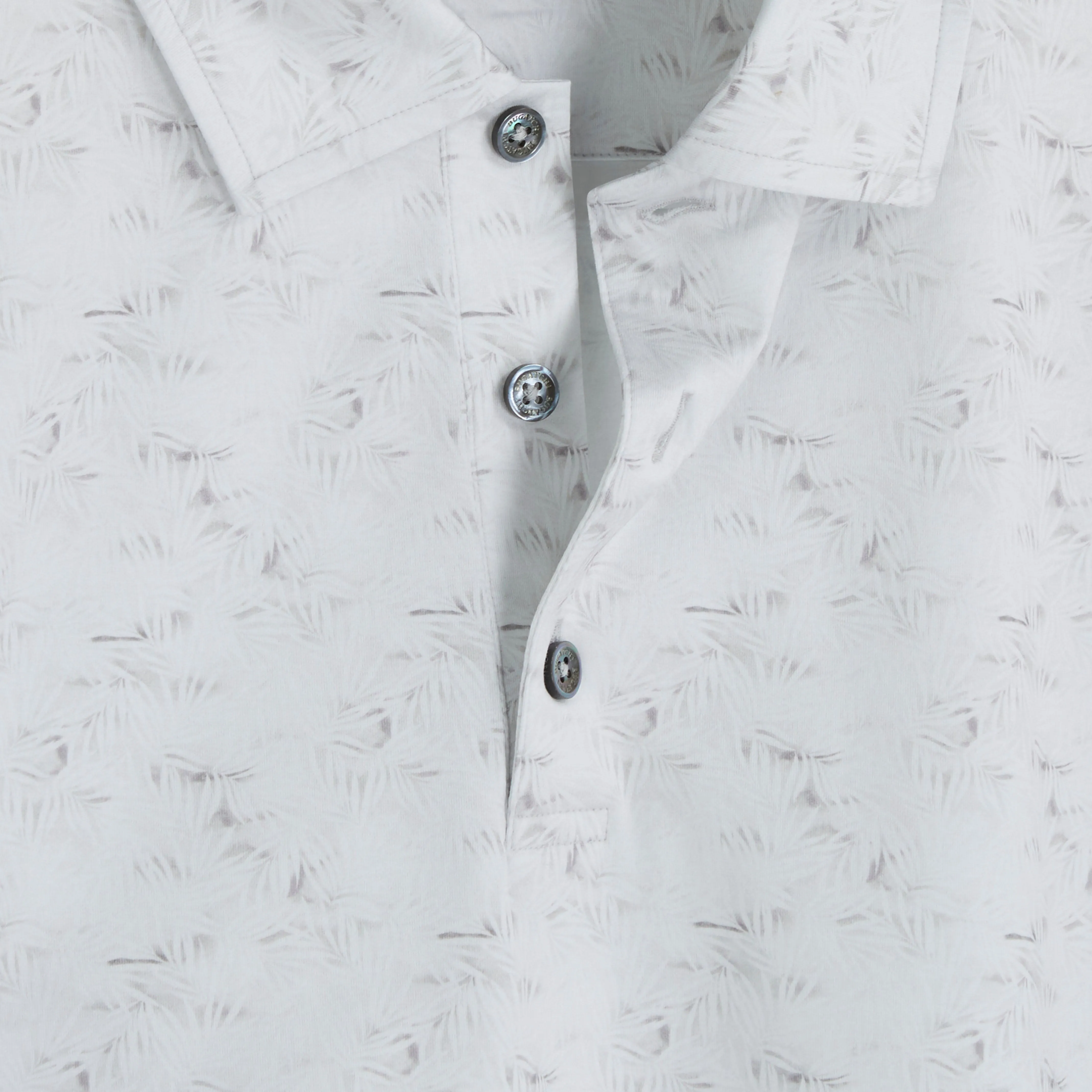 Victor Leaf Print OoohCotton Polo sold by Bugatchi product image thumbnail 2