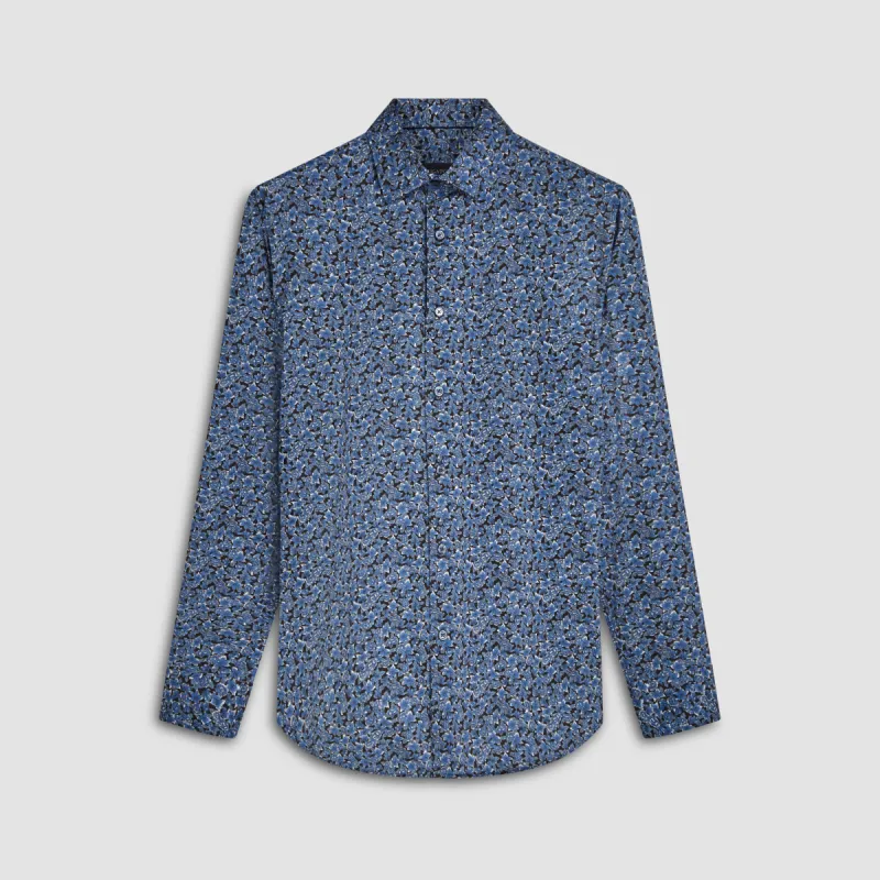 James Abstract Floral OoohCotton Shirt sold by Bugatchi