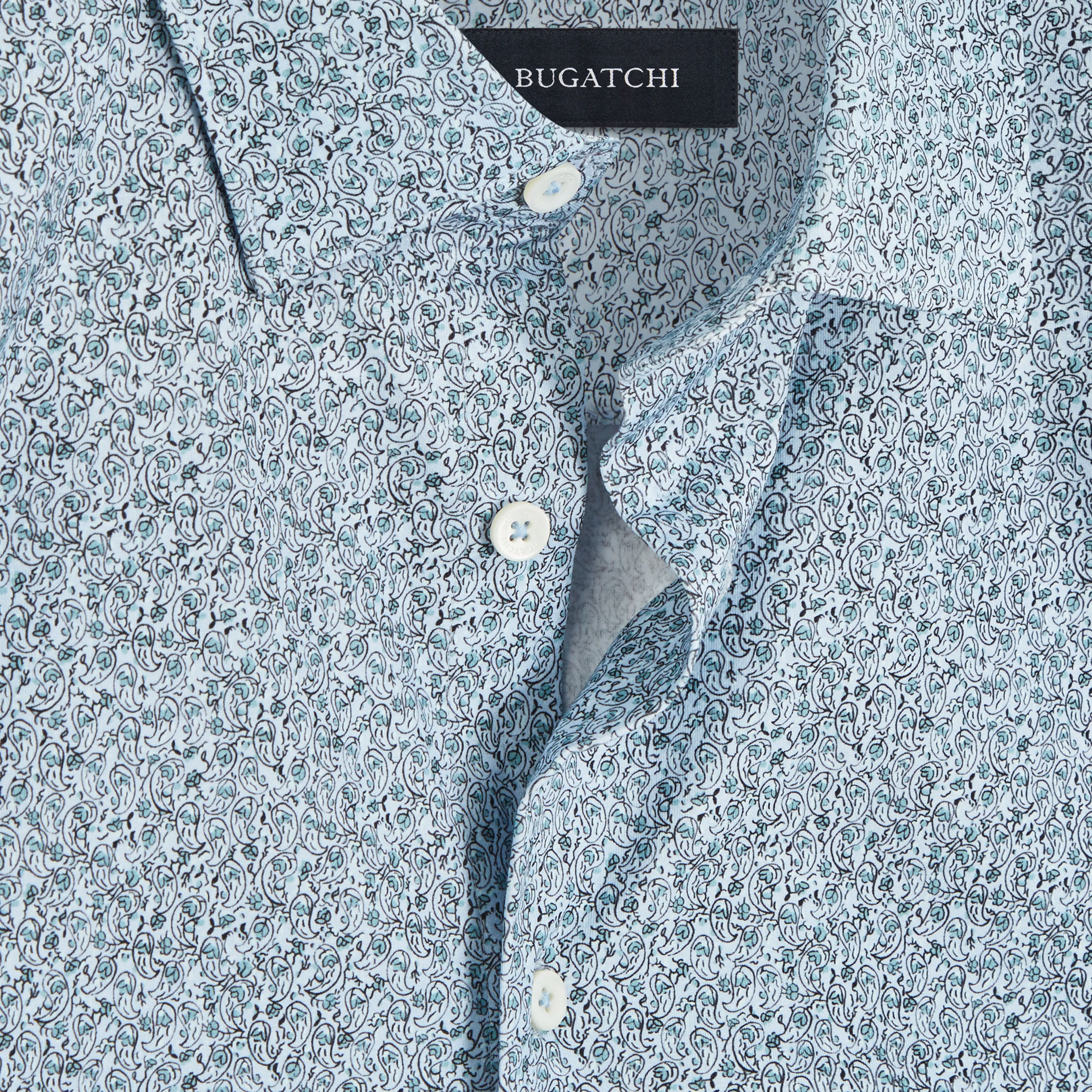 James Paisley OoohCotton Shirt sold by Bugatchi product image thumbnail 2