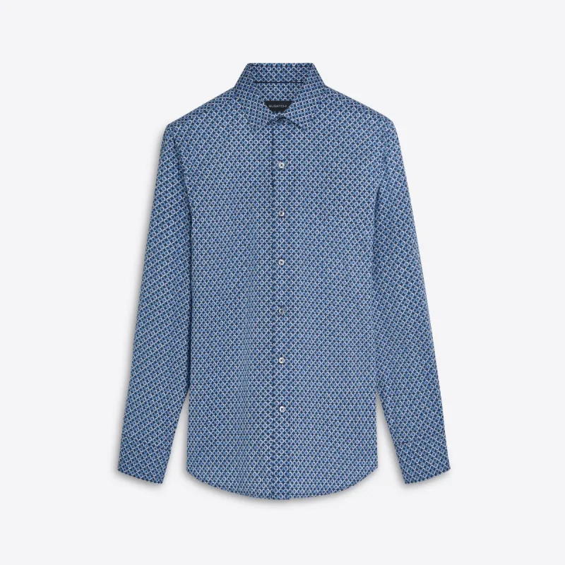 JULIAN Geometric Print Shirt sold by Bugatchi