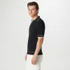 Rib Stitch Short Sleeve Johnny Sweater sold by Bugatchi