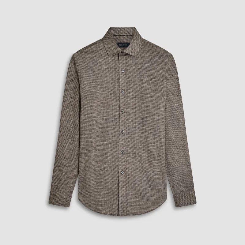 Axel Chevron Shirt sold by Bugatchi