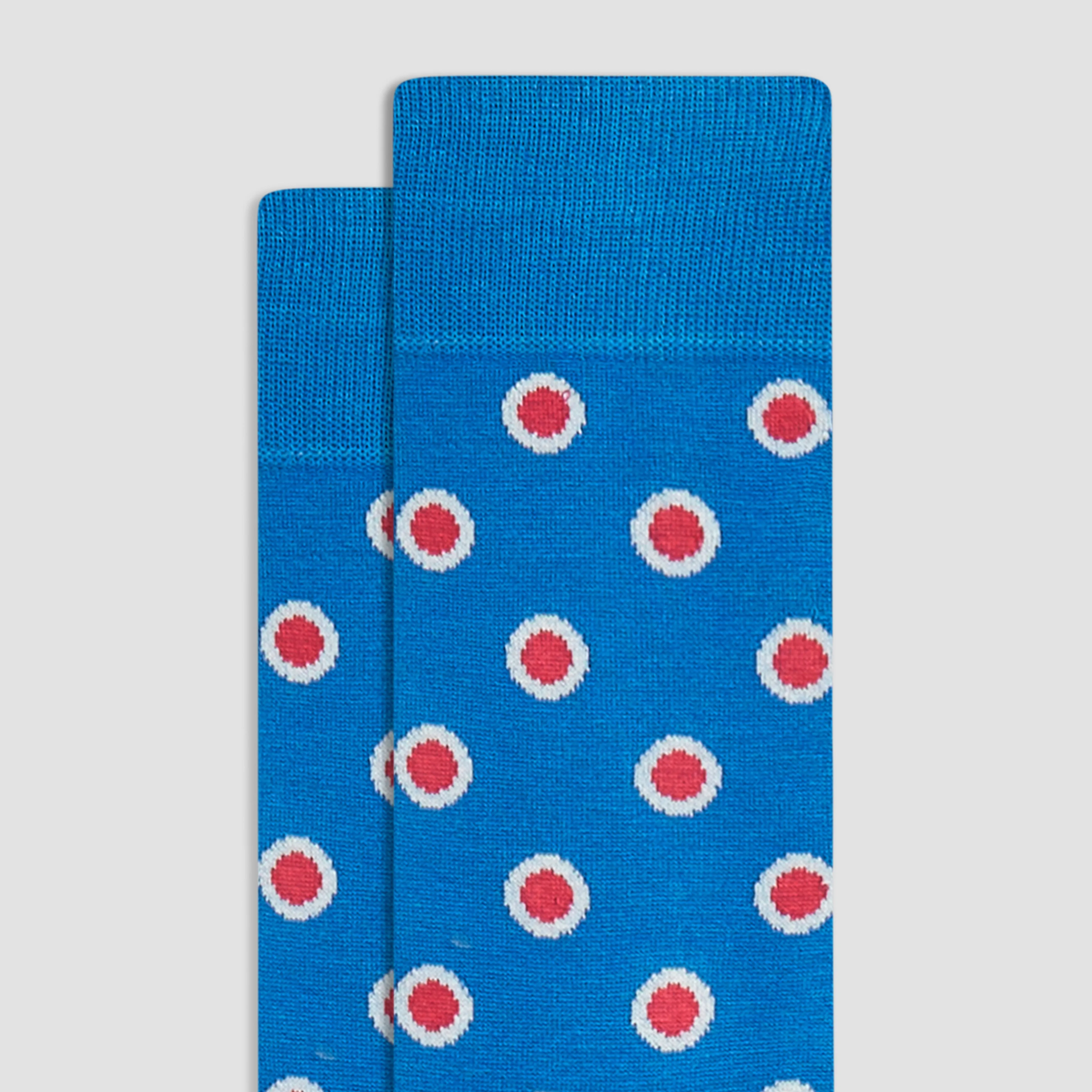 Coin Dot Mid-Calf Socks sold by Bugatchi product image thumbnail 2