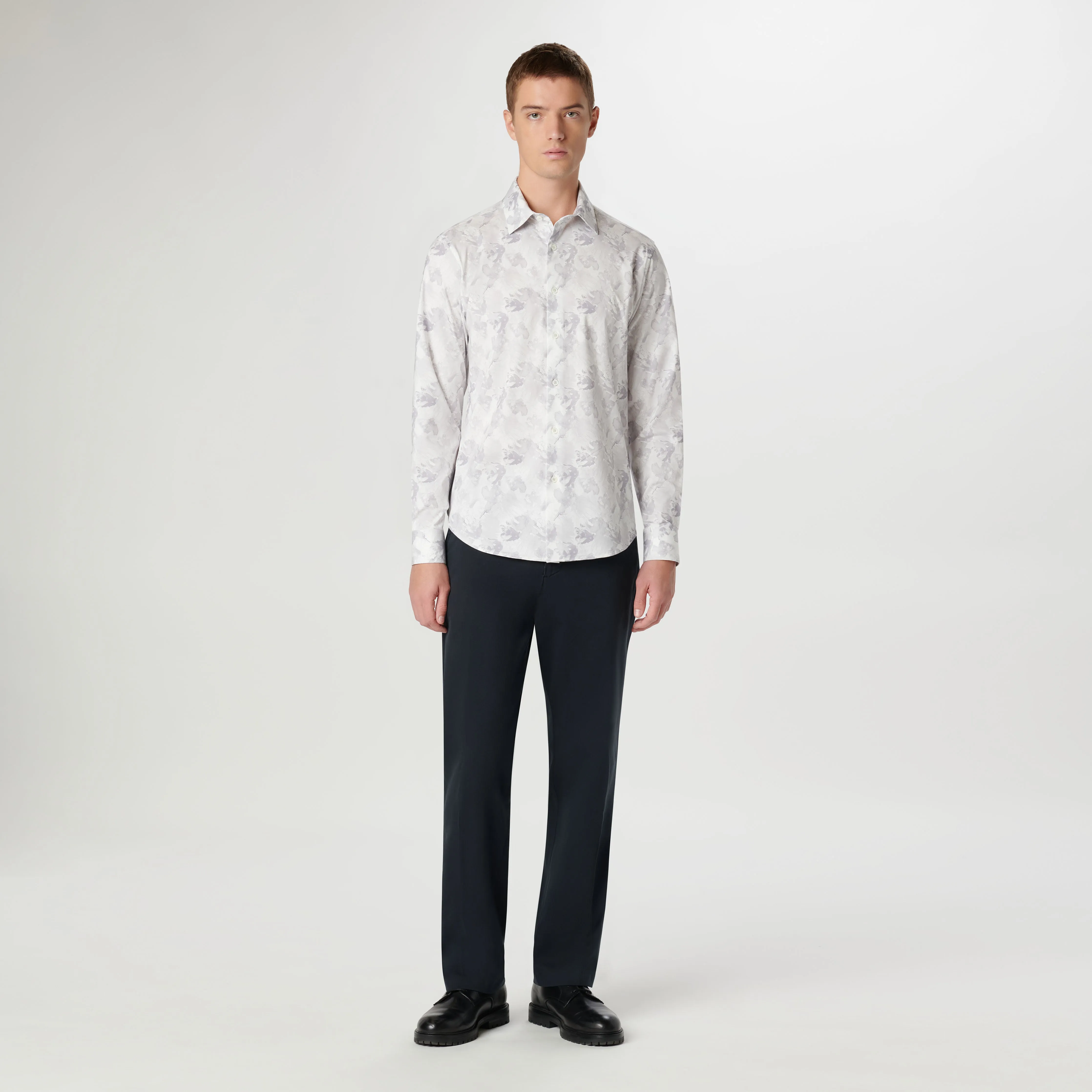 James Abstract OoohCotton Shirt sold by Bugatchi product image thumbnail 5