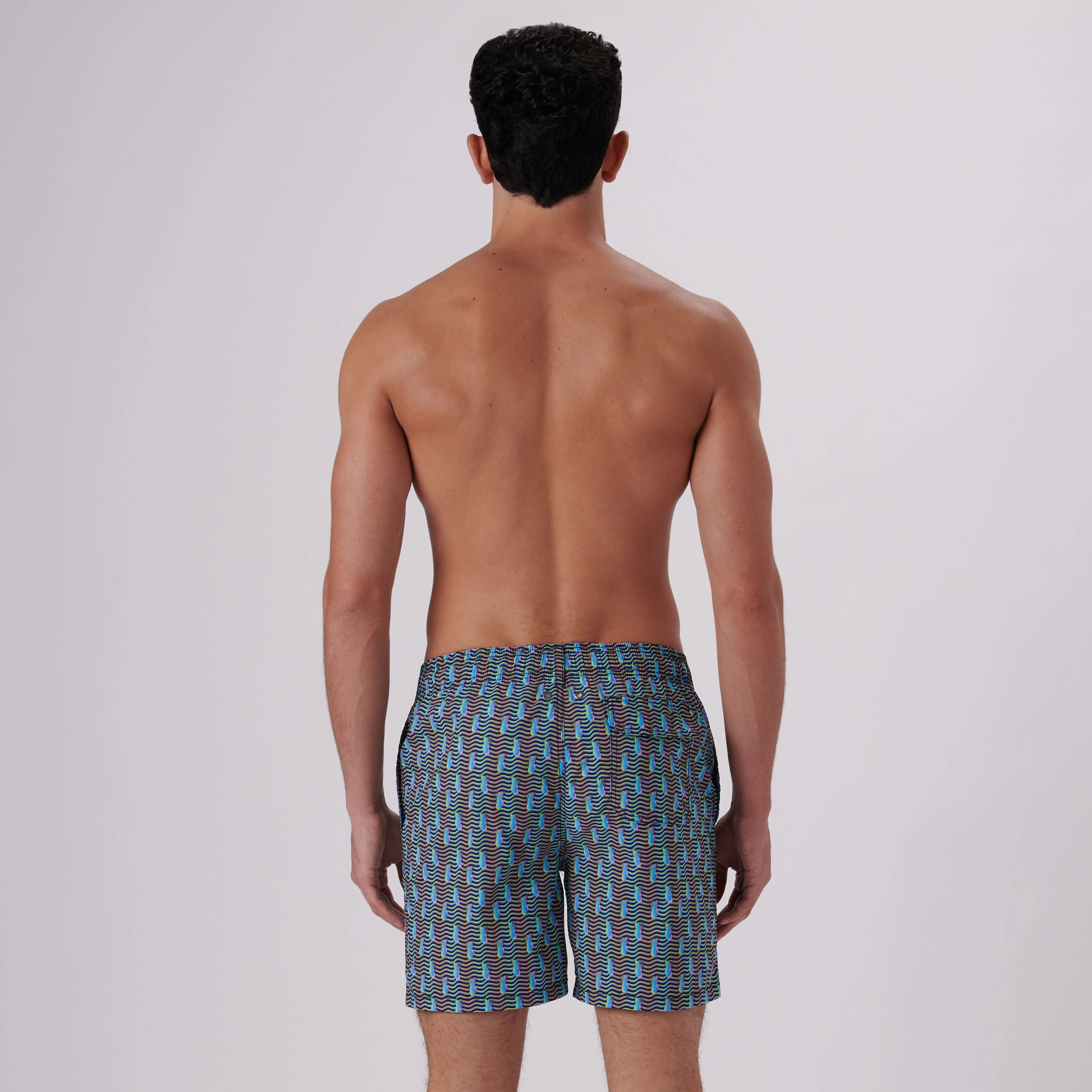 Cosmo Pineapples Swim Trunks sold by Bugatchi product image thumbnail 5