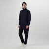 Soft Touch Quarter Zip Pullover sold by Bugatchi