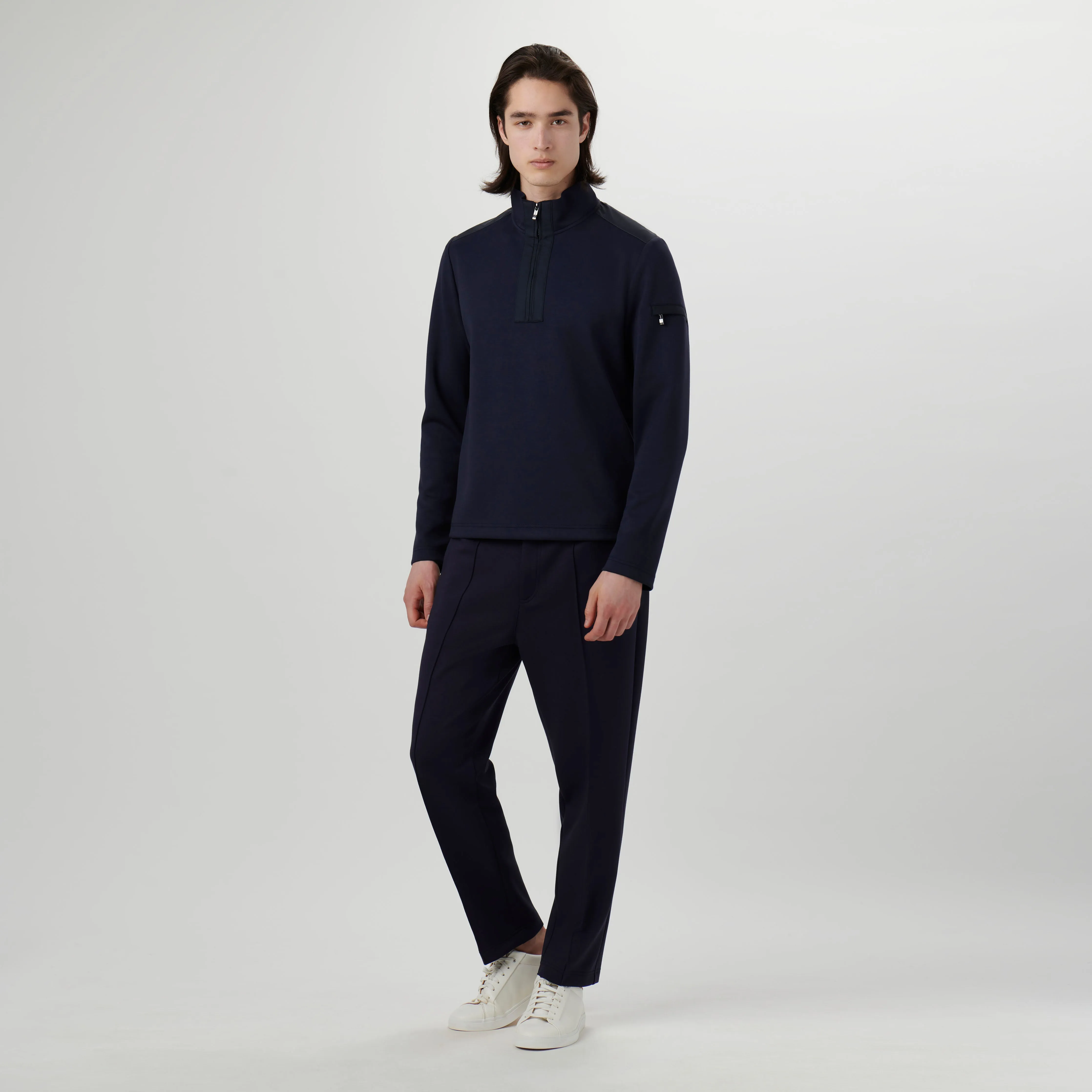 Soft Touch Quarter Zip Pullover sold by Bugatchi product image thumbnail 5