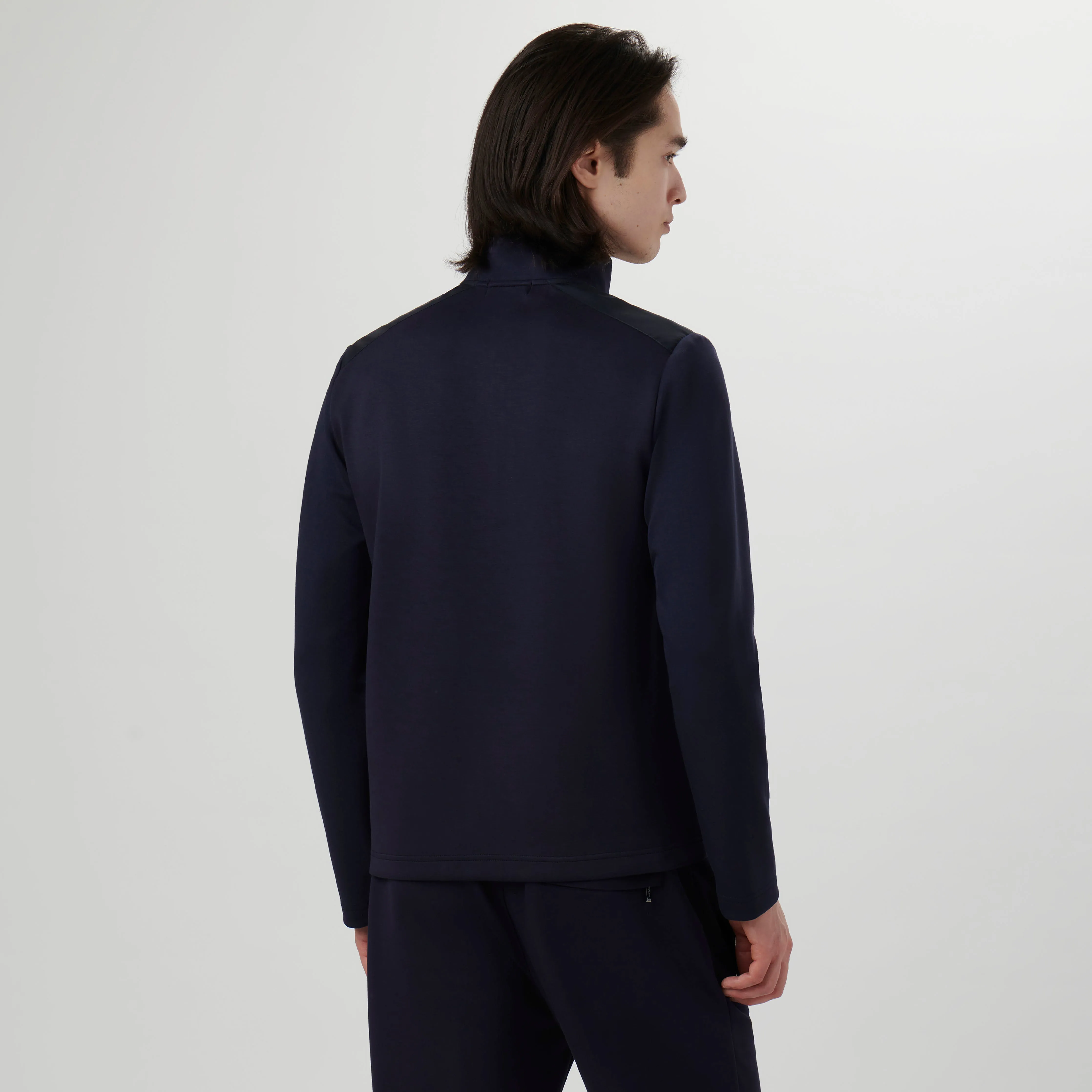 Soft Touch Quarter Zip Pullover sold by Bugatchi product image thumbnail 4