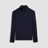 Soft Touch Quarter Zip Pullover sold by Bugatchi