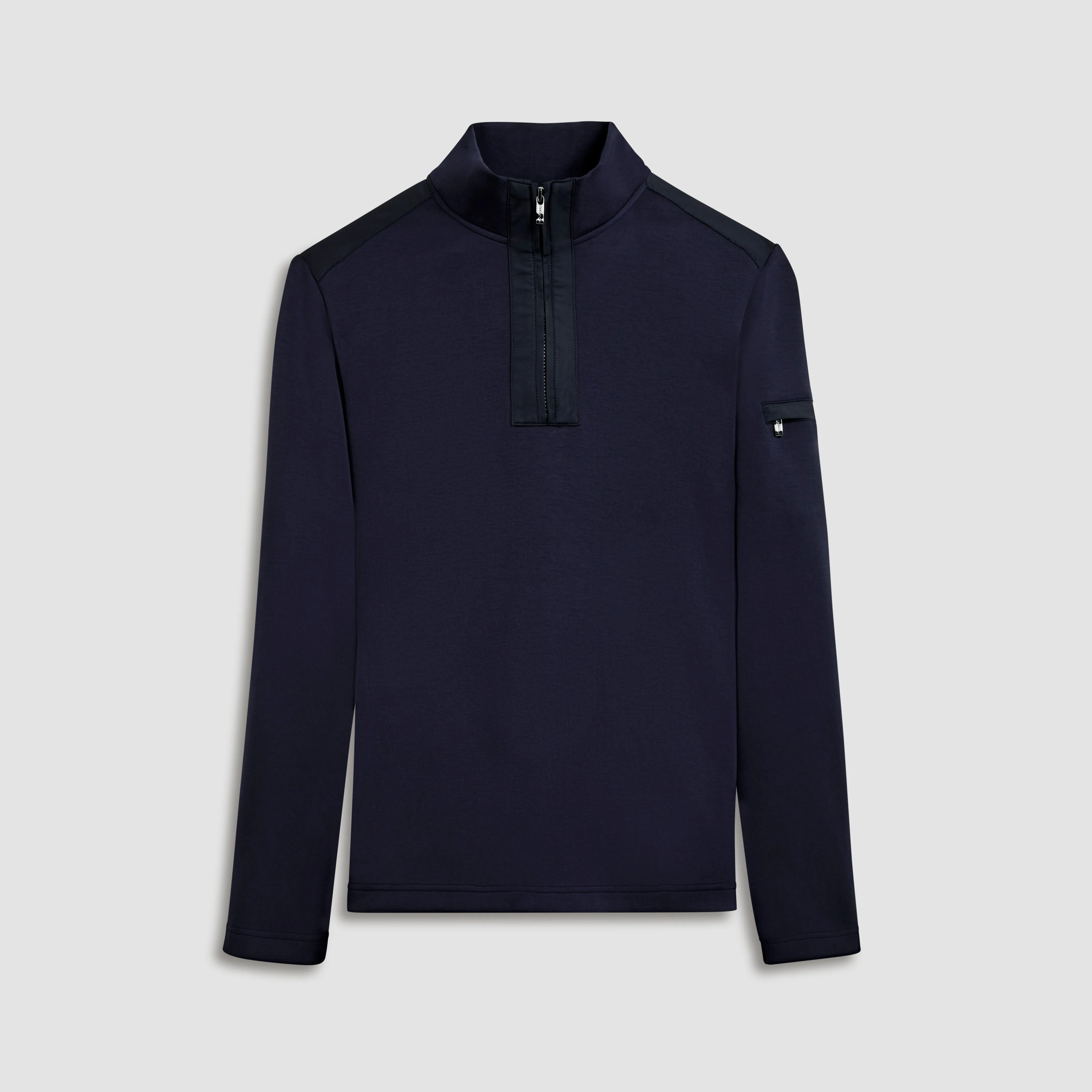 Soft Touch Quarter Zip Pullover sold by Bugatchi