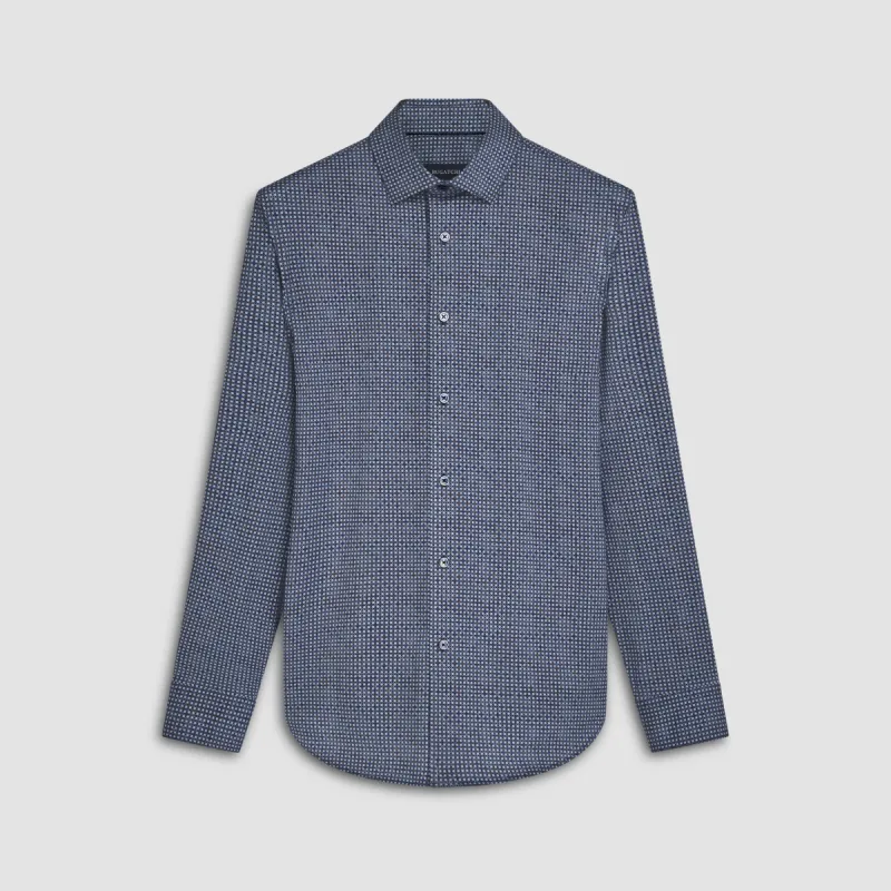 James Geometric OoohCotton Shirt sold by Bugatchi