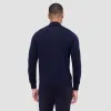 Super Merino Mock Neck Full Zip Sweater sold by Bugatchi