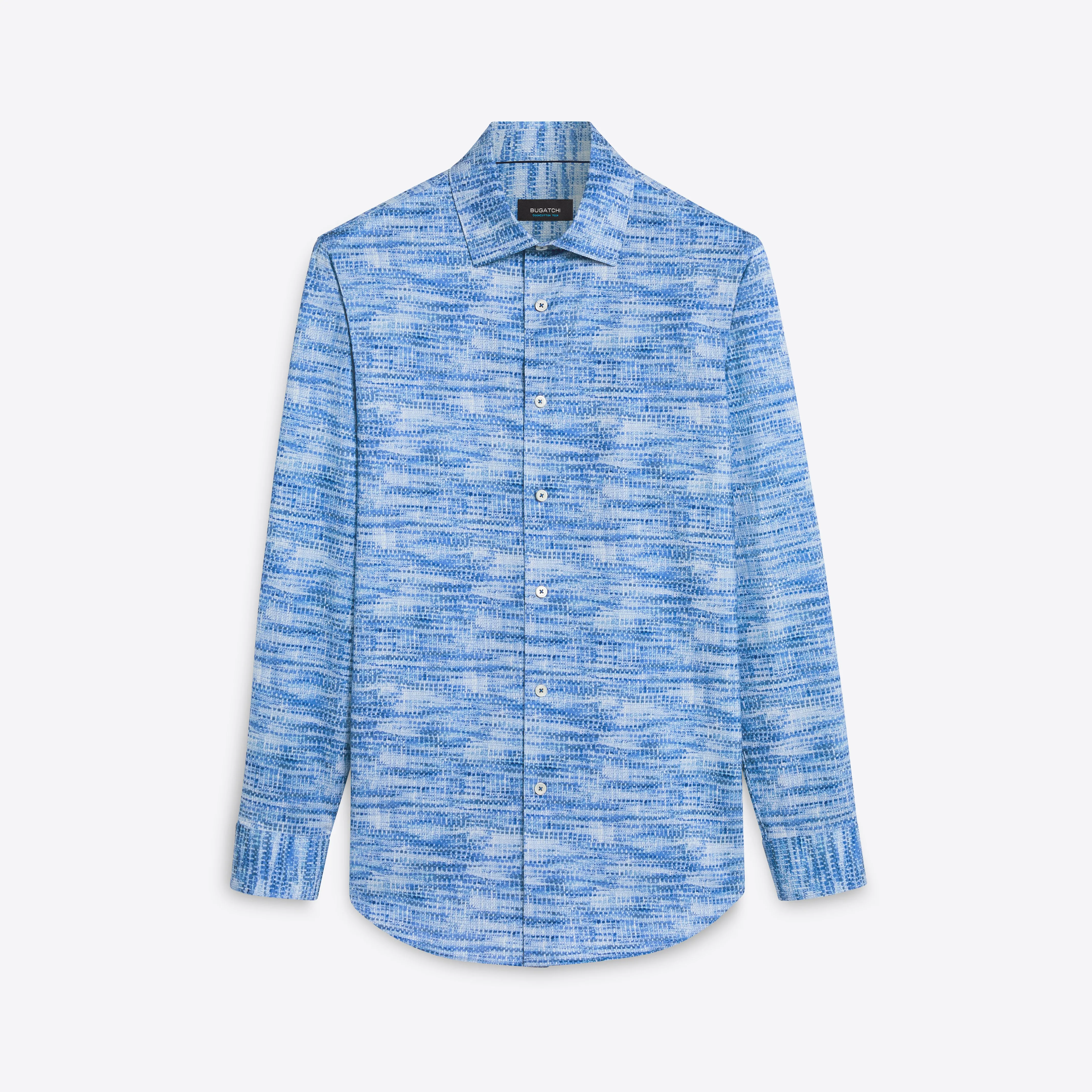 JAMES Abstract Print OoohCotton Shirt sold by Bugatchi