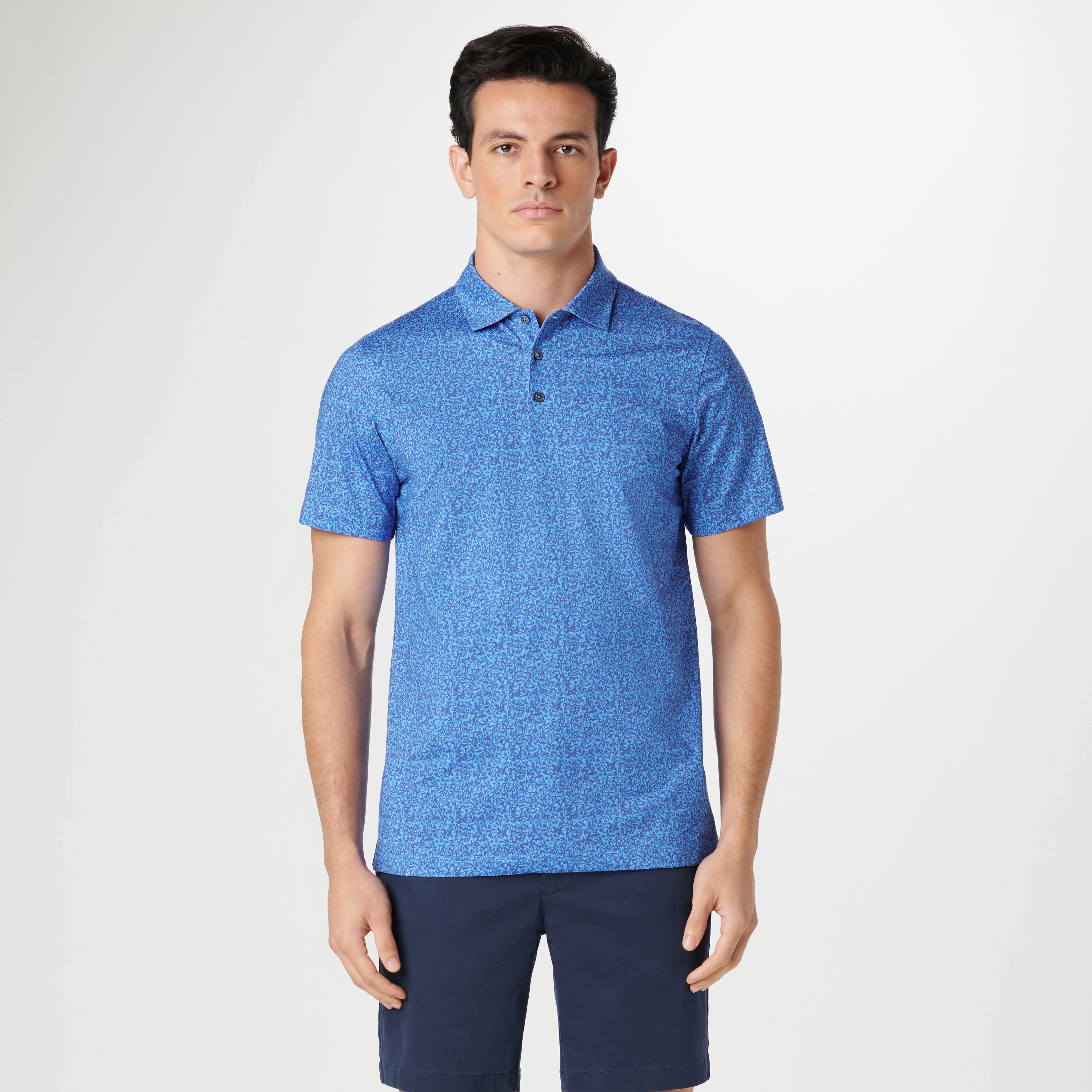Victor Abstract OoohCotton Polo sold by Bugatchi product image thumbnail 2