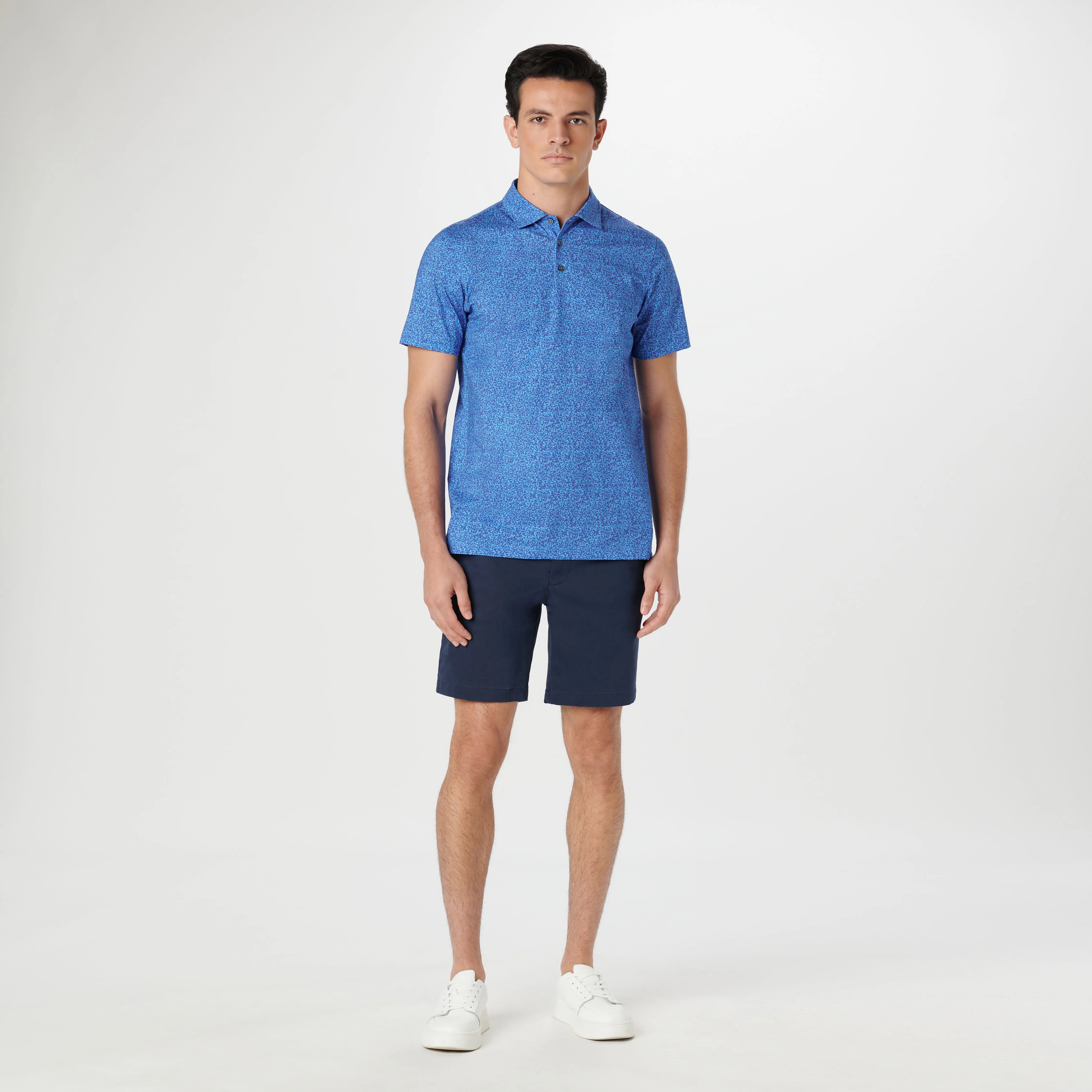Victor Abstract OoohCotton Polo sold by Bugatchi product image thumbnail 5