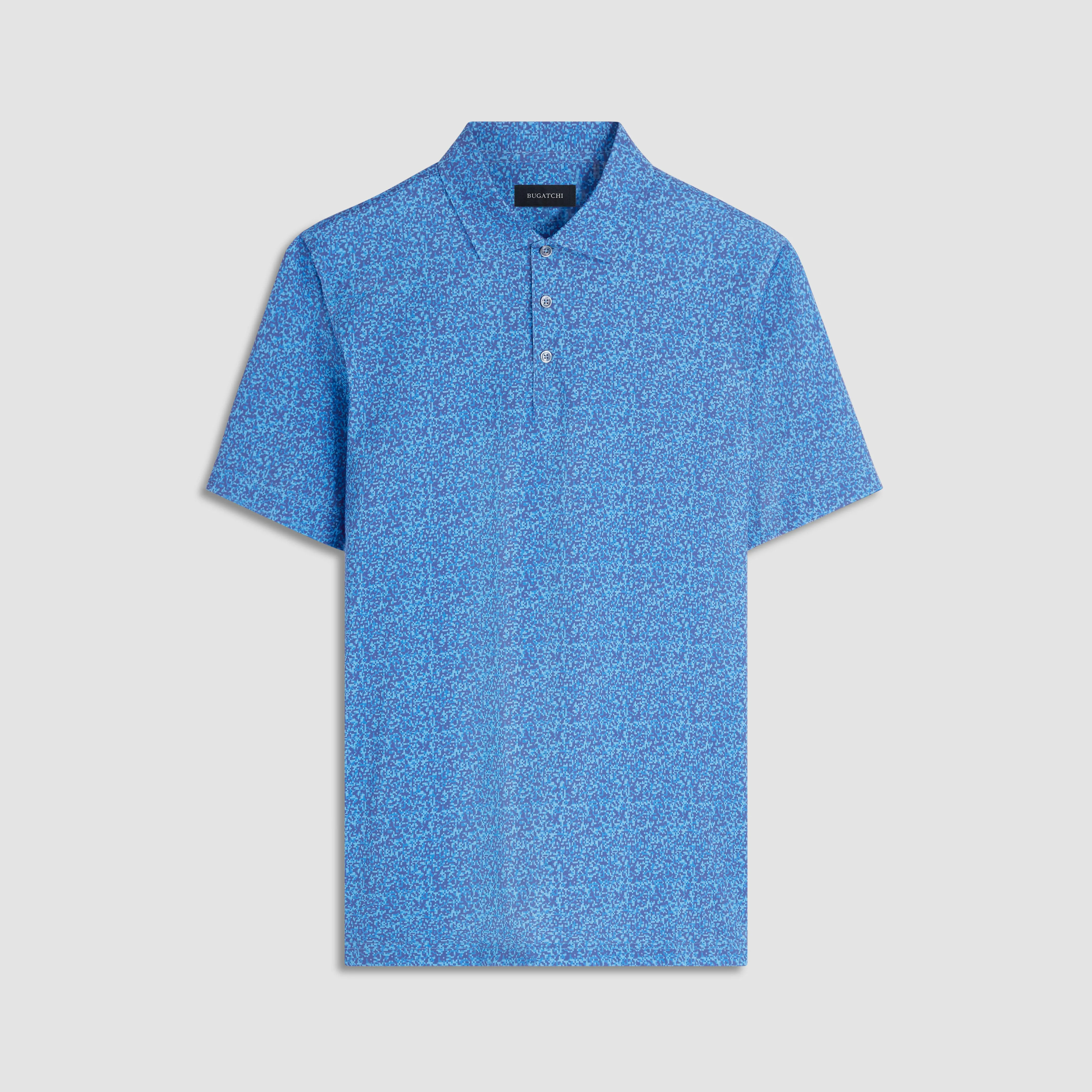 Victor Abstract OoohCotton Polo sold by Bugatchi