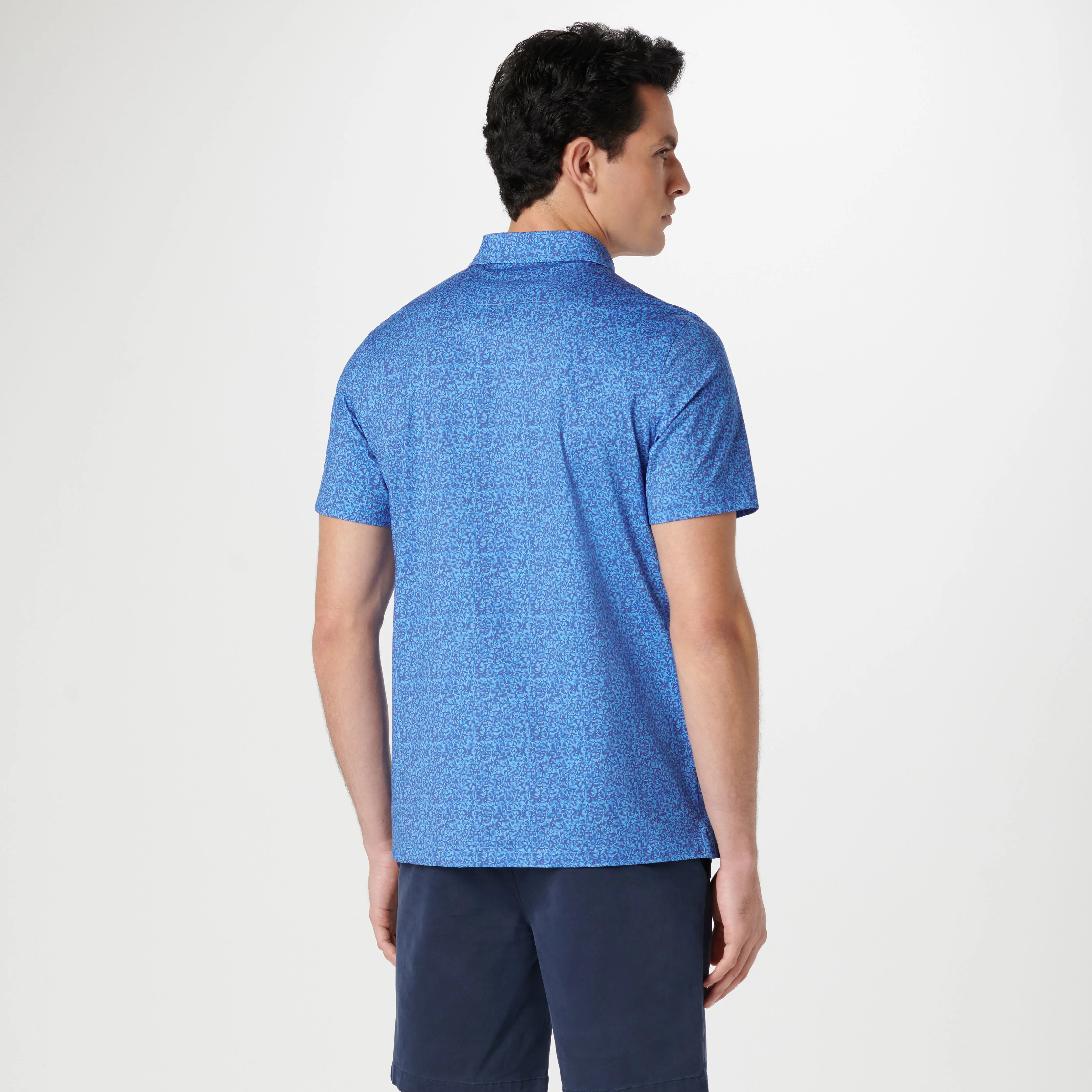 Victor Abstract OoohCotton Polo sold by Bugatchi product image thumbnail 4