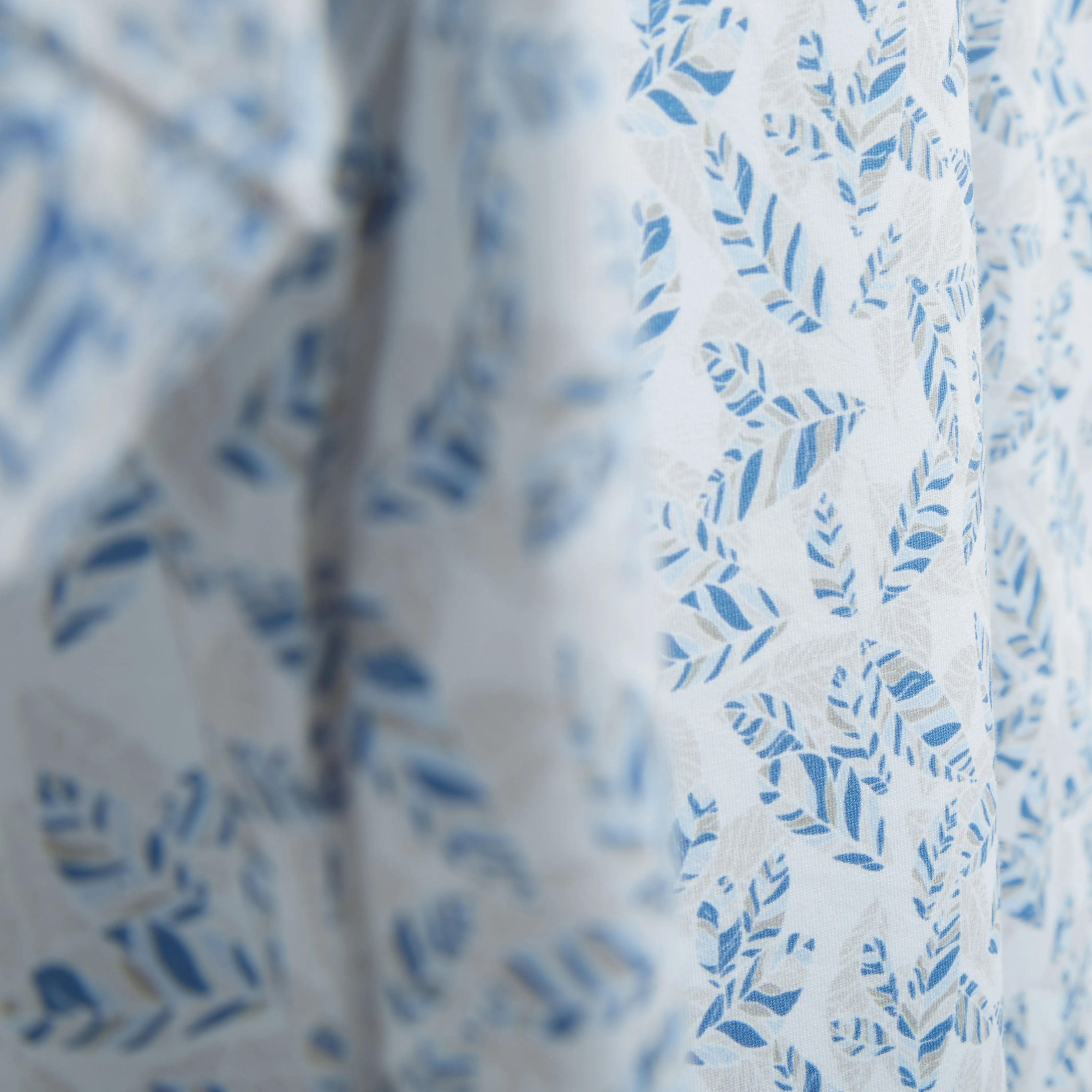 Miles Leaf Print OoohCotton Short Sleeve Shirt sold by Bugatchi product image thumbnail 3
