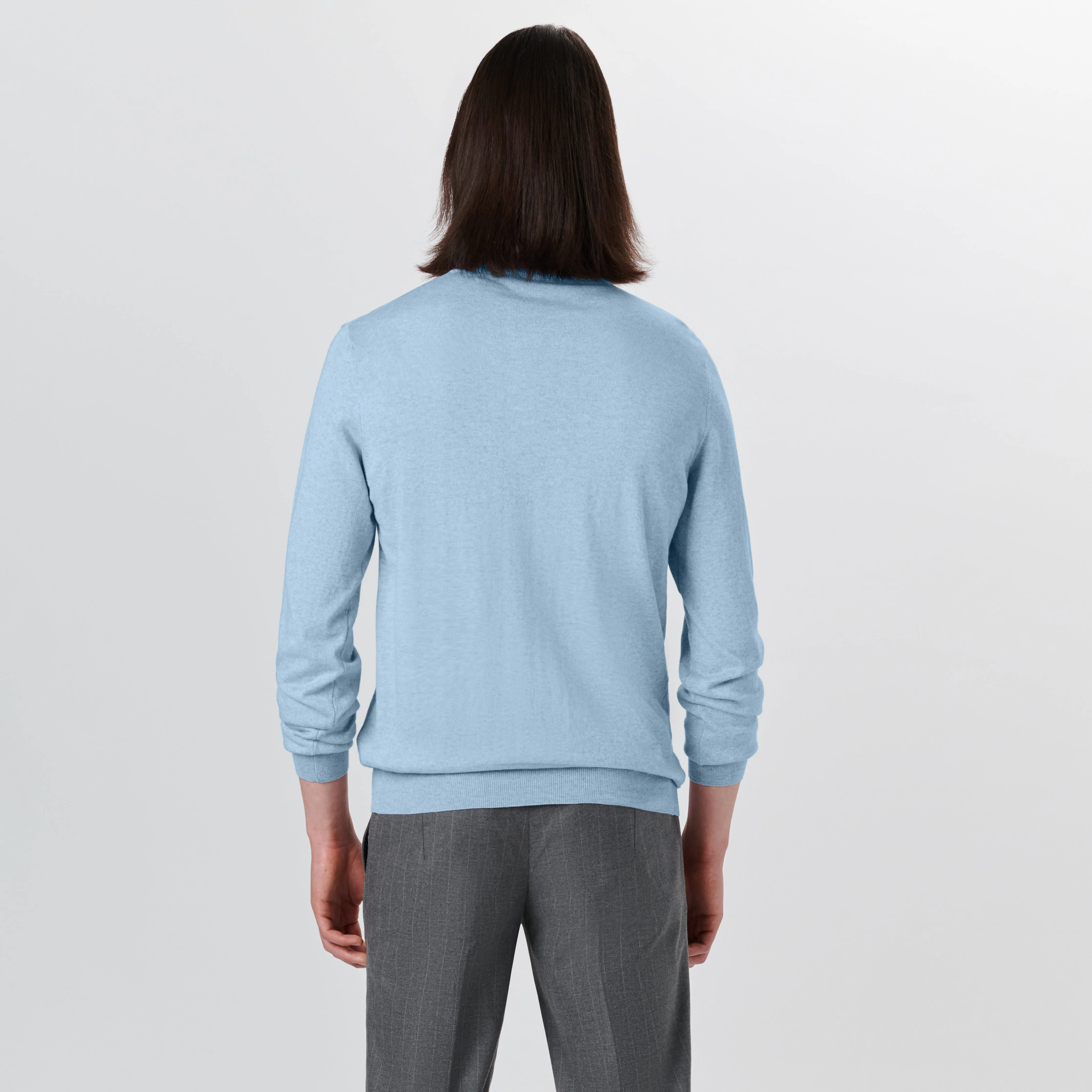 Melange Quarter Zip Pullover Sweater sold by Bugatchi product image thumbnail 4