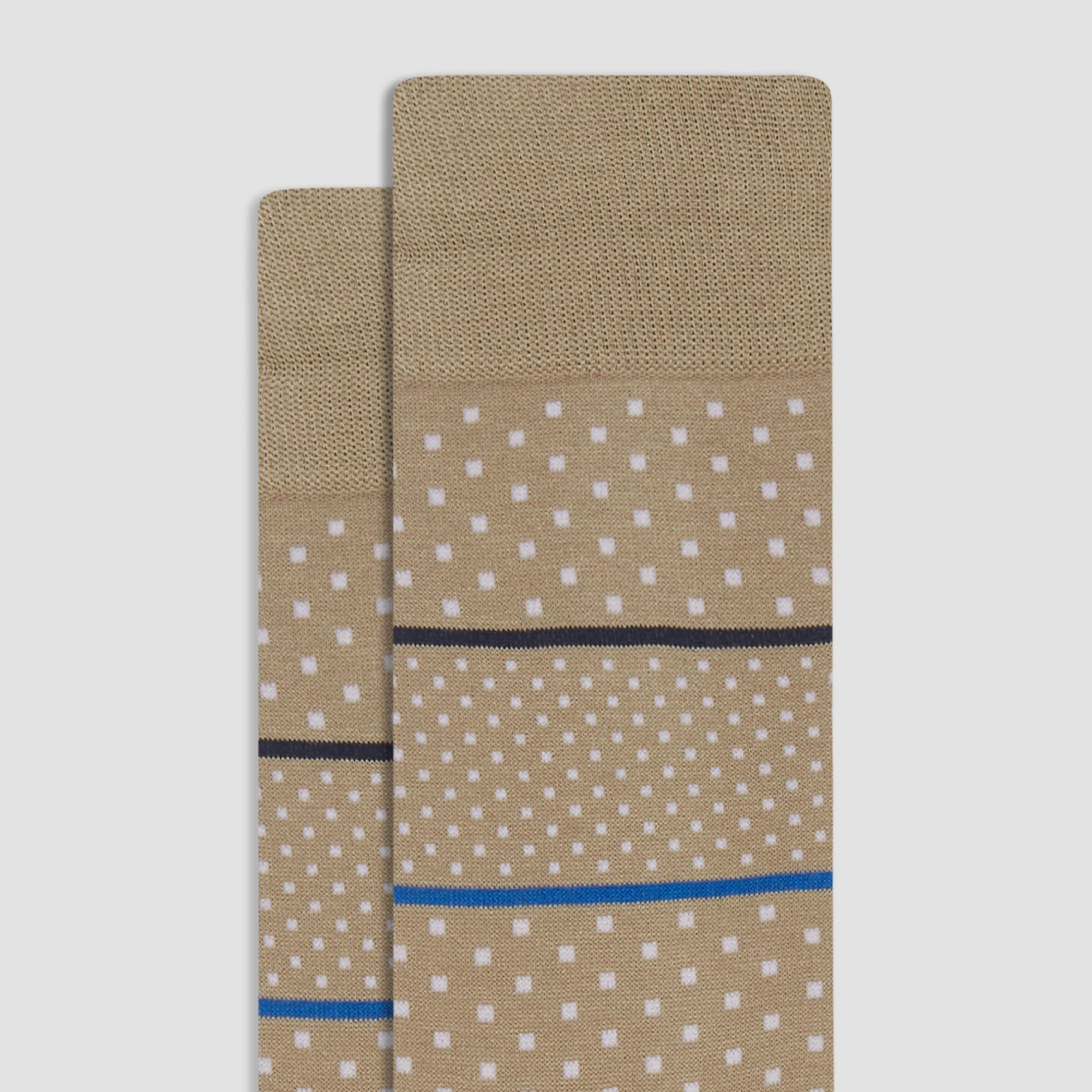 Geometric Mid-Calf Socks sold by Bugatchi product image thumbnail 2