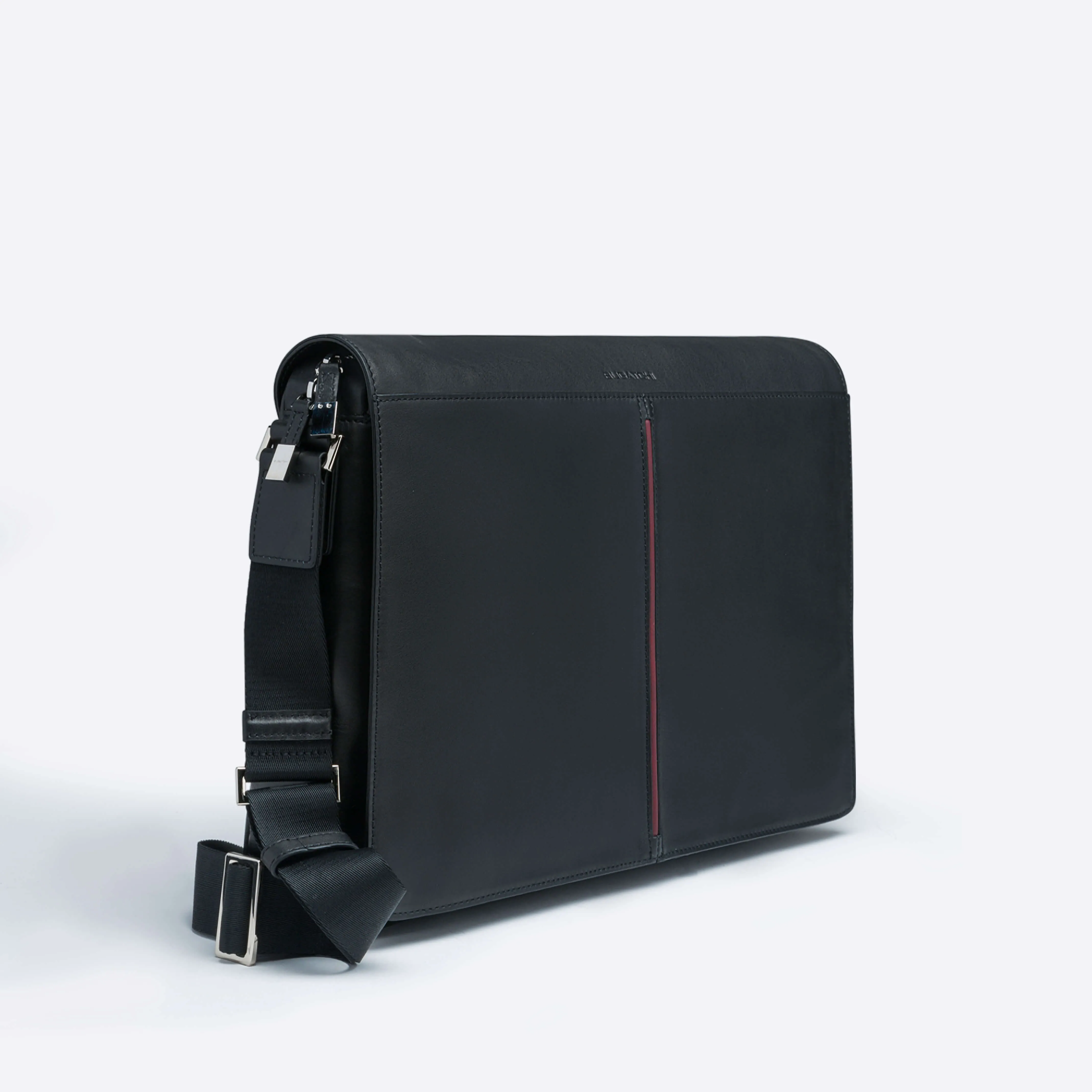 Napa Leather Messenger Bag sold by Bugatchi product image thumbnail 5