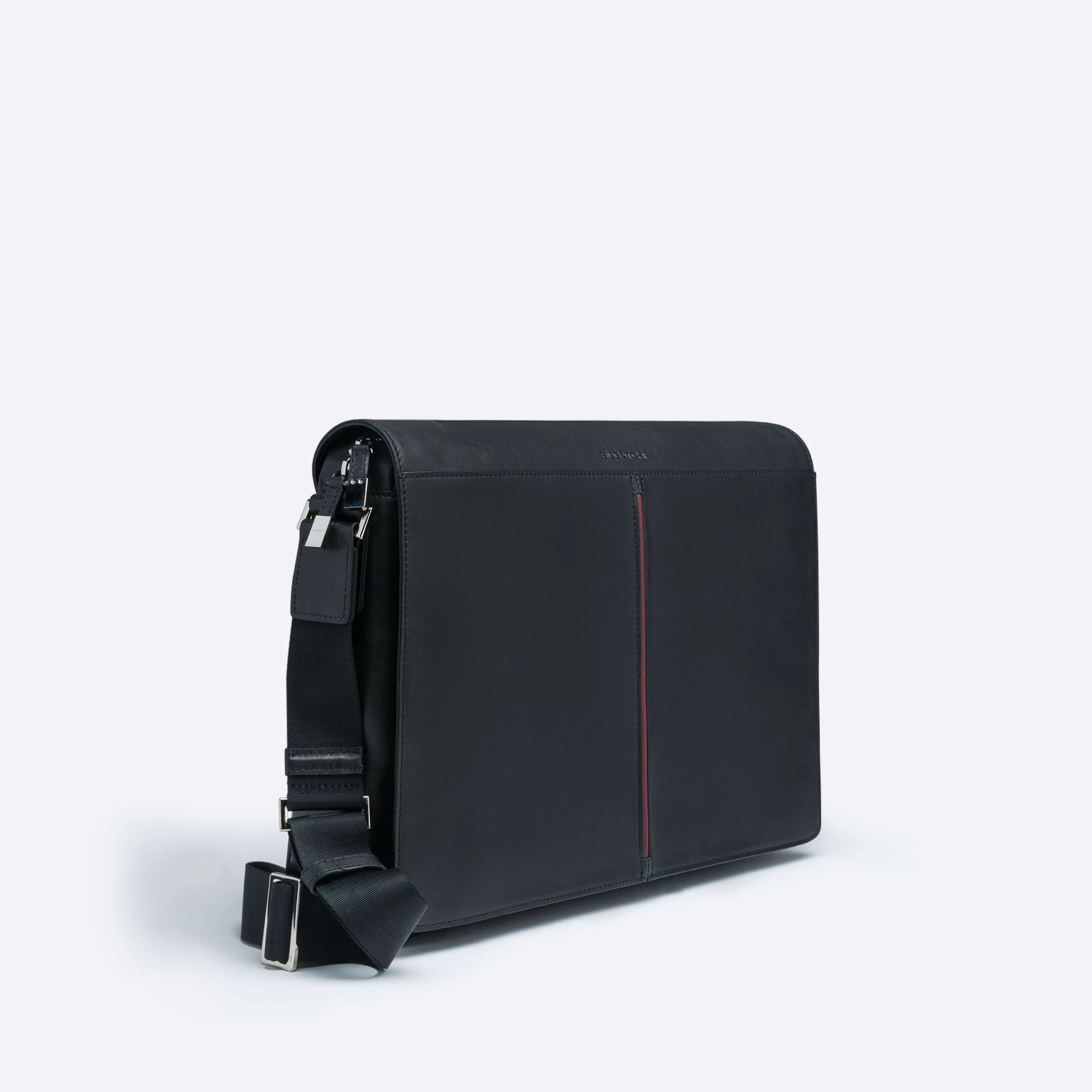 Napa Leather Messenger Bag sold by Bugatchi product image thumbnail 3