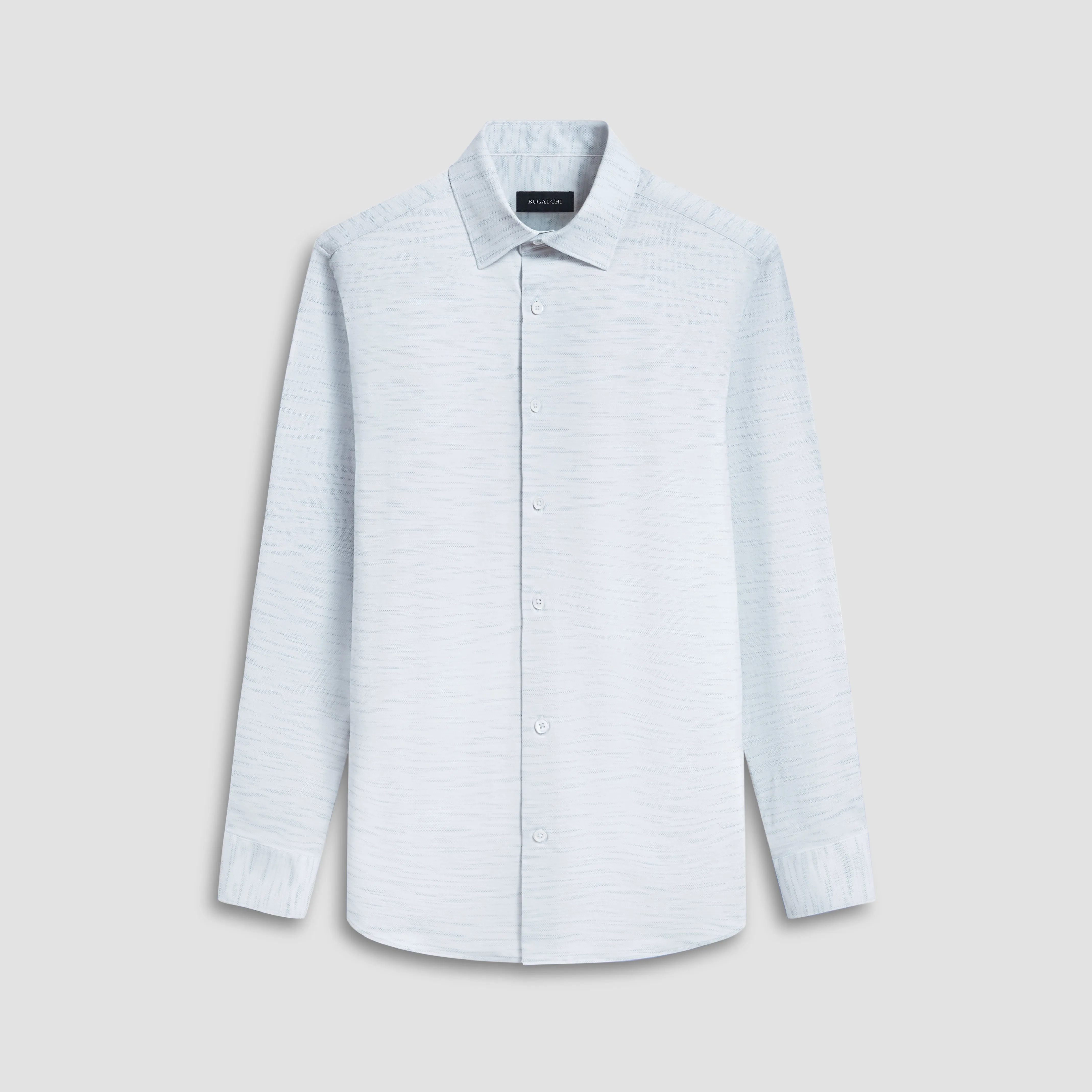 James Stitch Print OoohCotton Shirt sold by Bugatchi